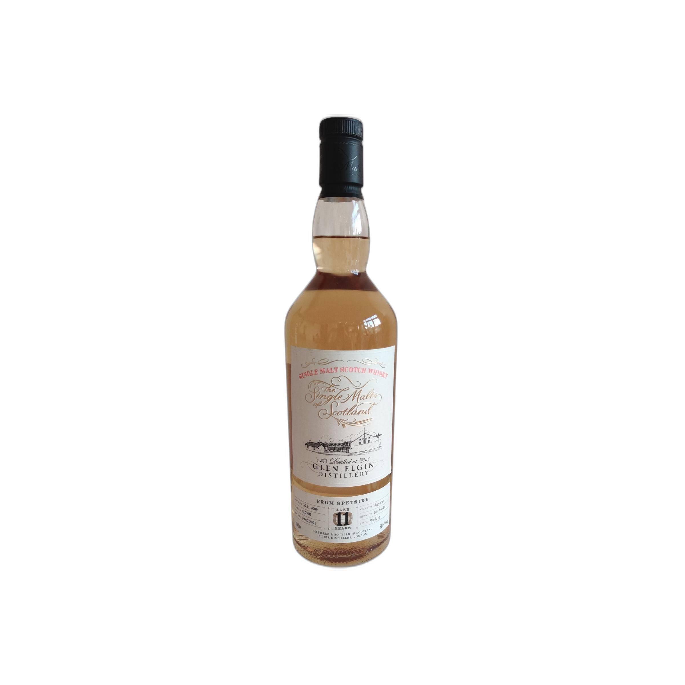 Glen Elgin The Single Malts of Scotland 2009 11 Years Single Malt Whisky