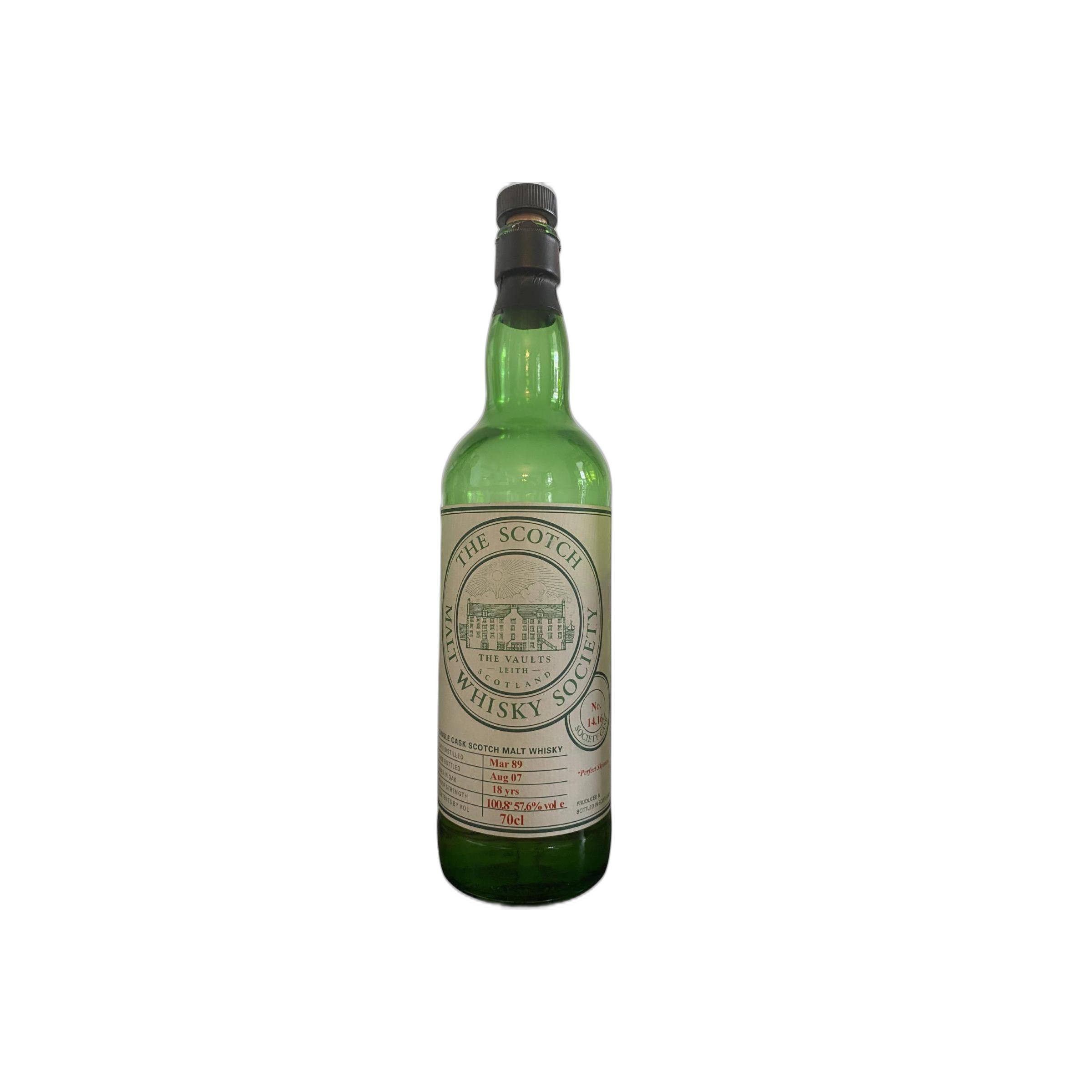 The Scotch Malt Whisky Society 1989 18 Years Single Malt Whisky