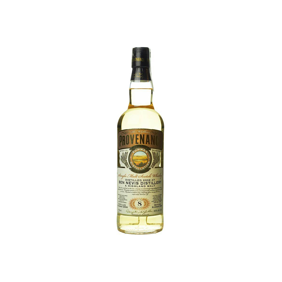 Ben Nevis McGibbon's Provenance 2006 8 Years Single Malt Whisky