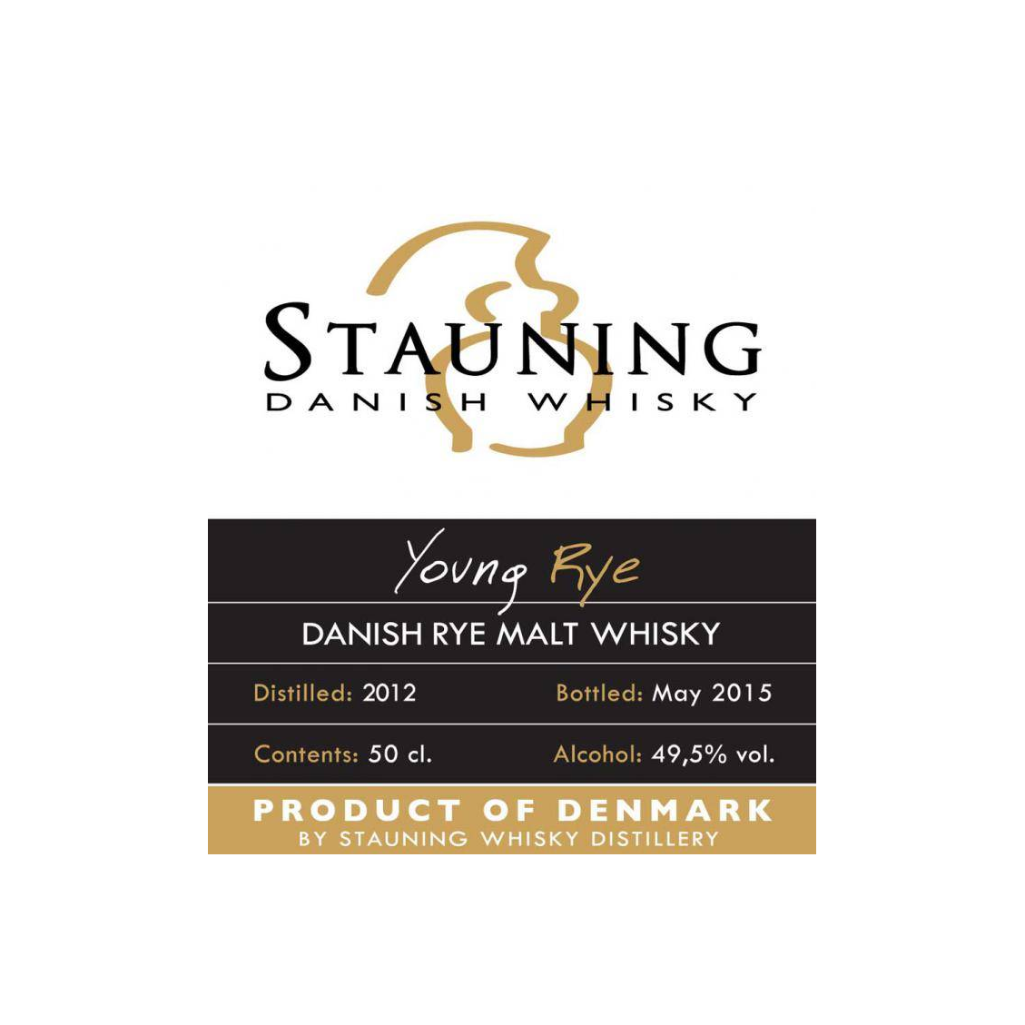 Stauning 2012 3 Years Rye Whisky