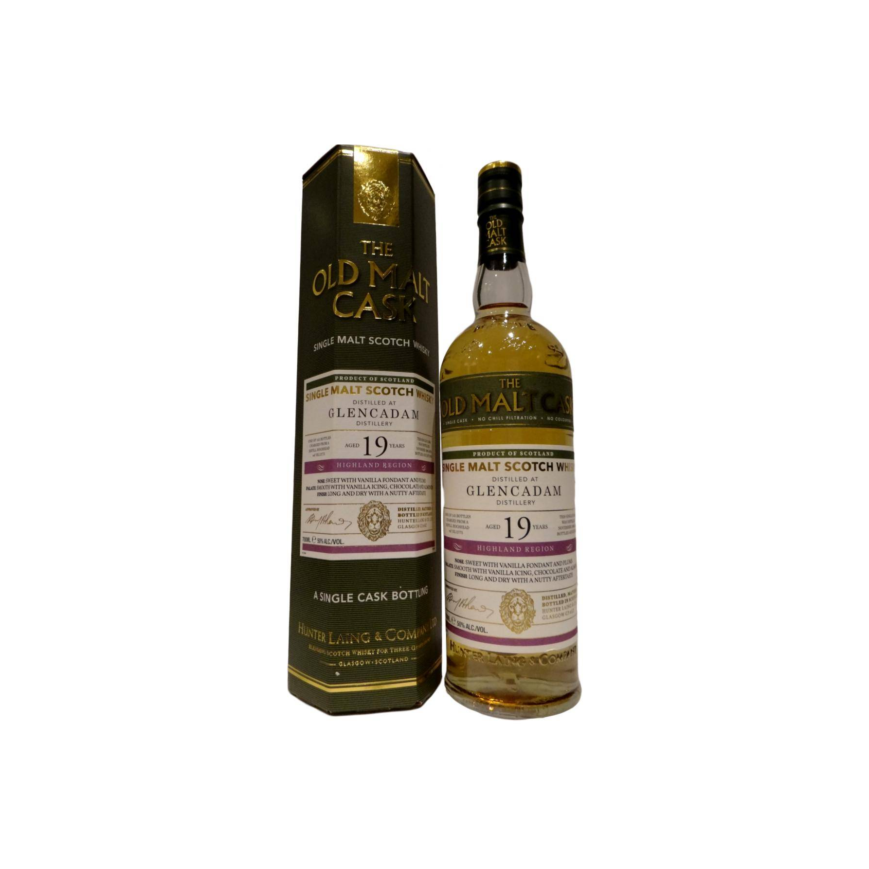 Glencadam Old Malt Cask 1996 19 Years Single Malt Whisky 2