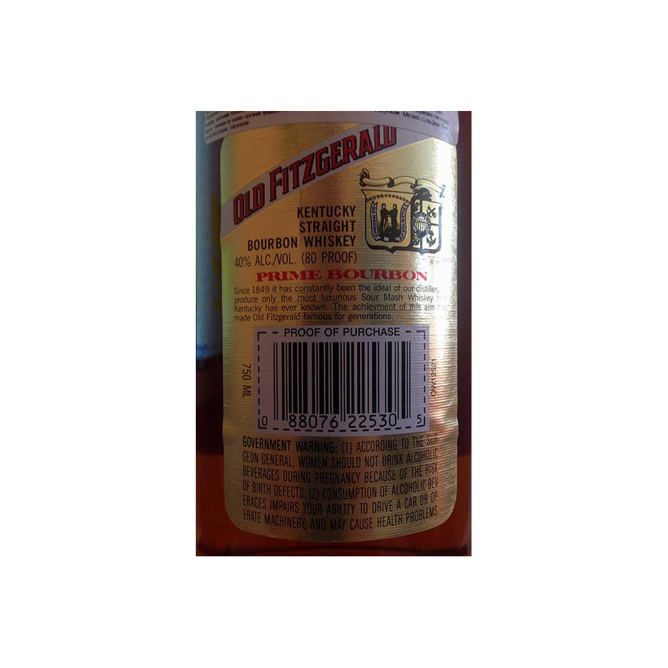 Old Fitzgerald Prime Bourbon 3