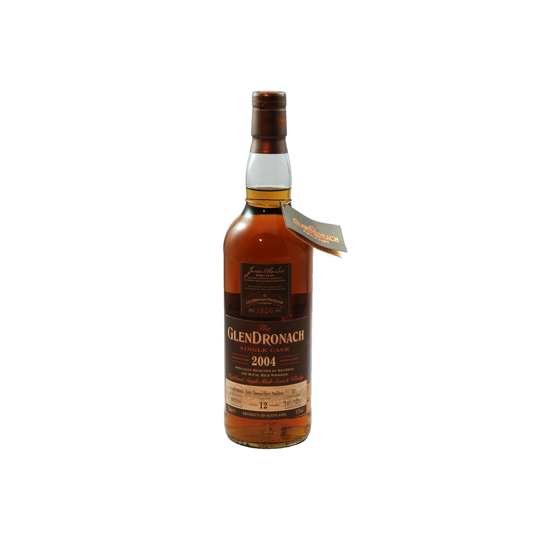 GlenDronach Single Cask 2004 12 Years Single Malt Whisky