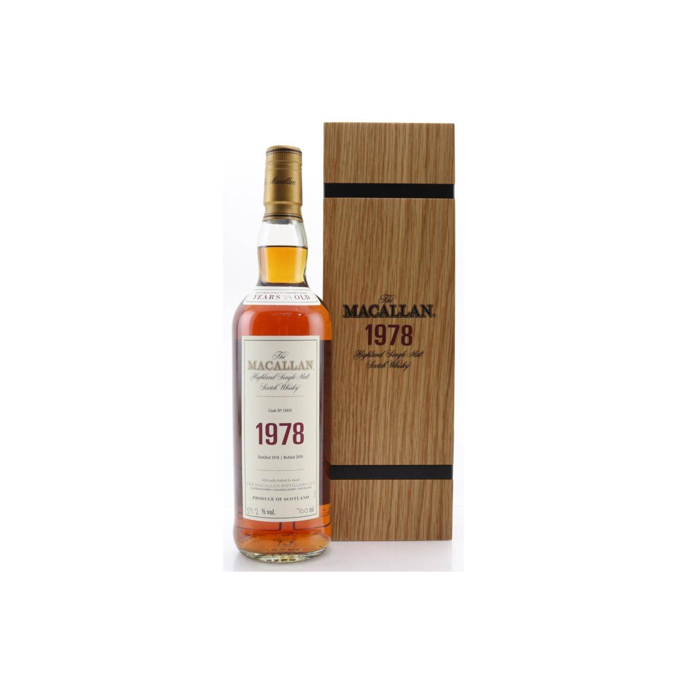 The Macallan 1978 39 Years Single Malt Whisky