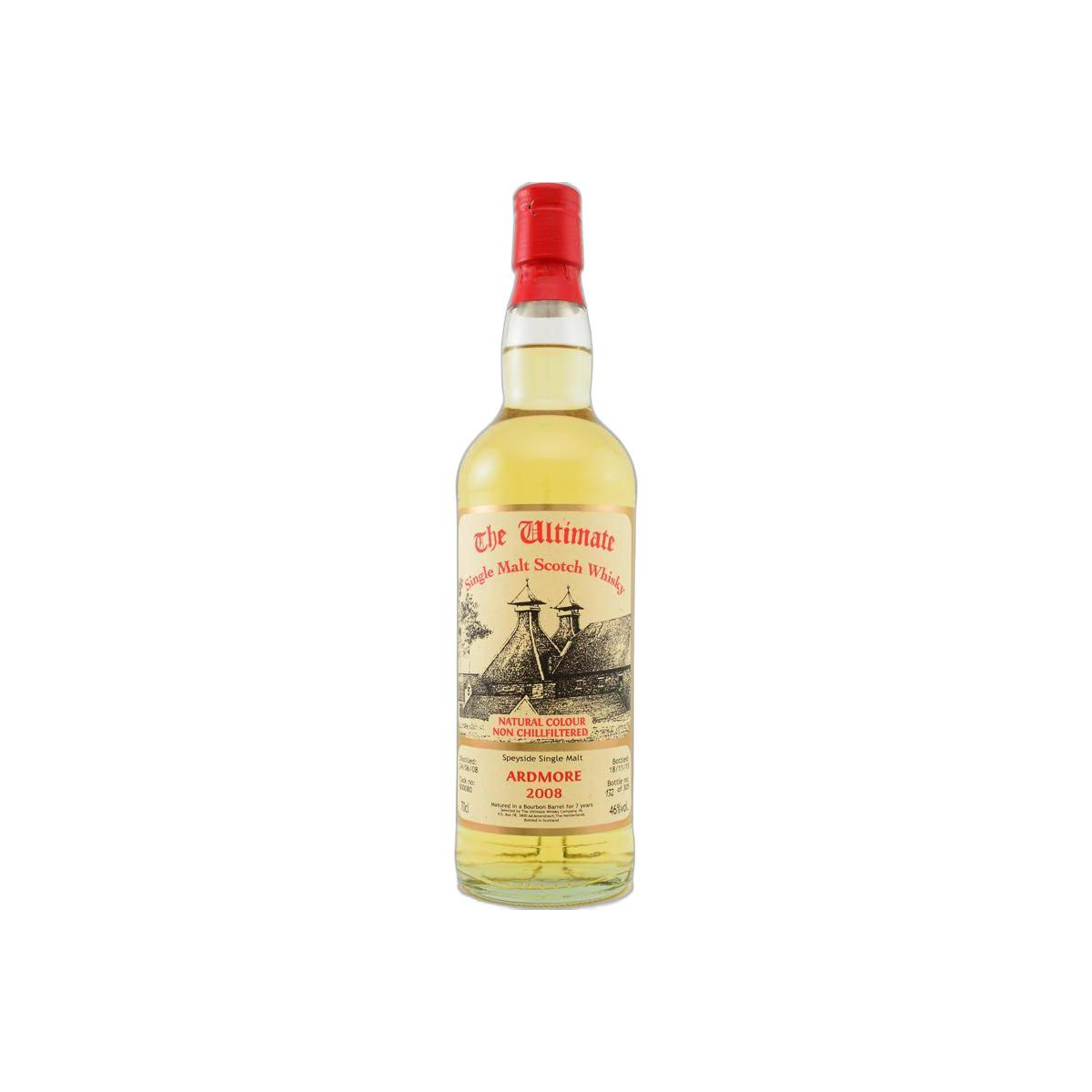Ardmore The Ultimate 2008 7 Years Single Malt Whisky