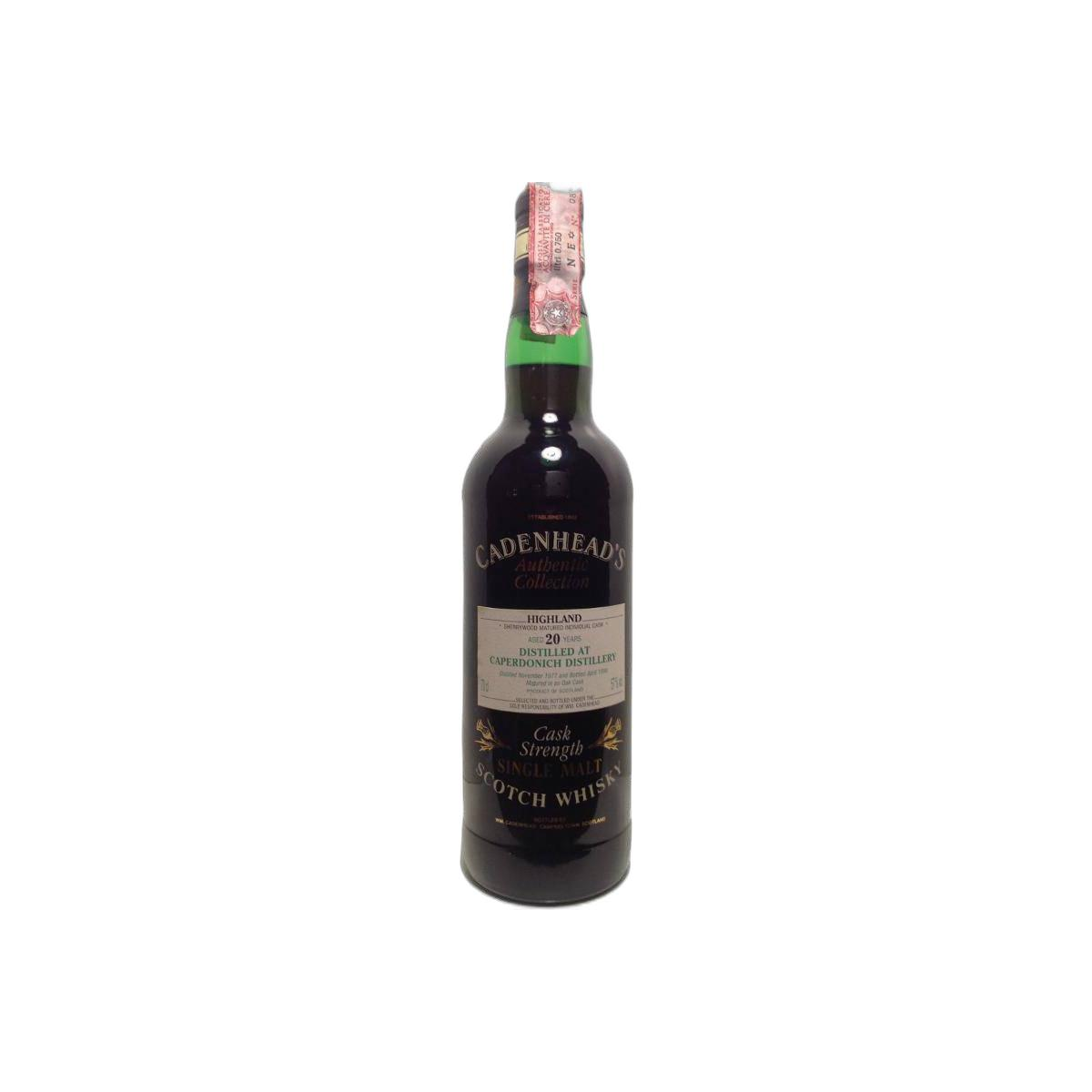 Caperdonich Authentic Collection 1977 20 Years Single Malt Whisky