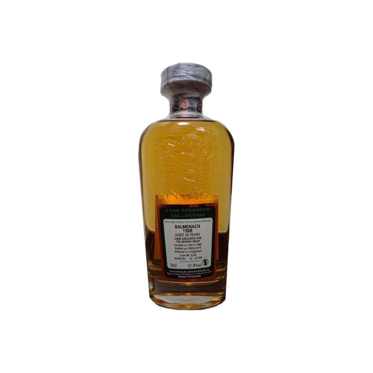 Balmenach Cask Strength Collection 1988 26 Years Single Malt Whisky 2