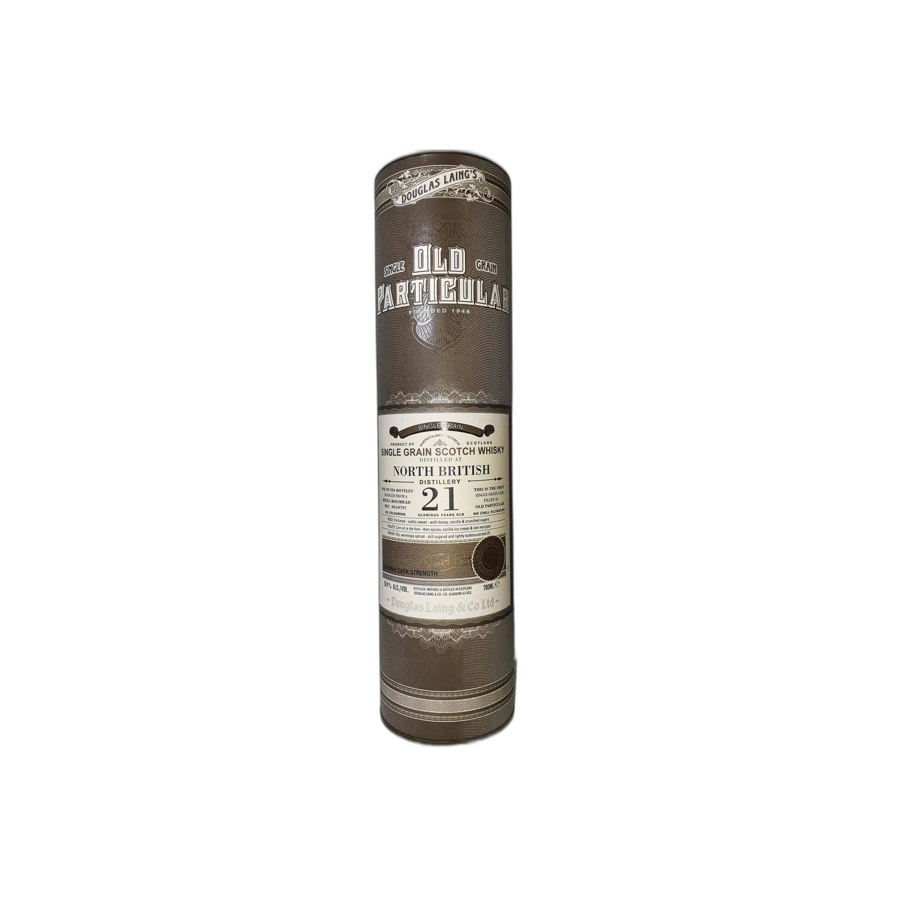North British Old Particular 21 Years Single Grain Whisky 3