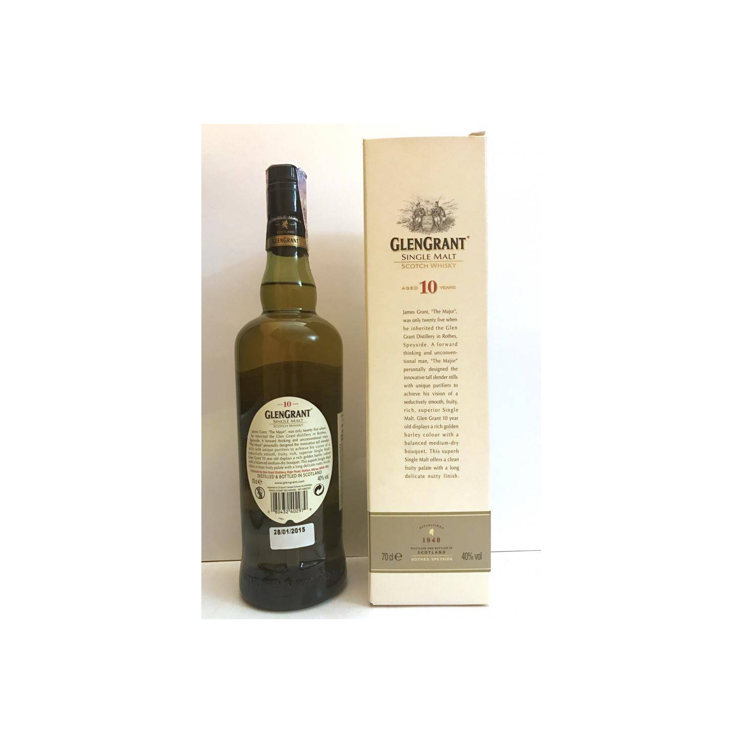 Glen Grant 10 Years Single Malt Whisky