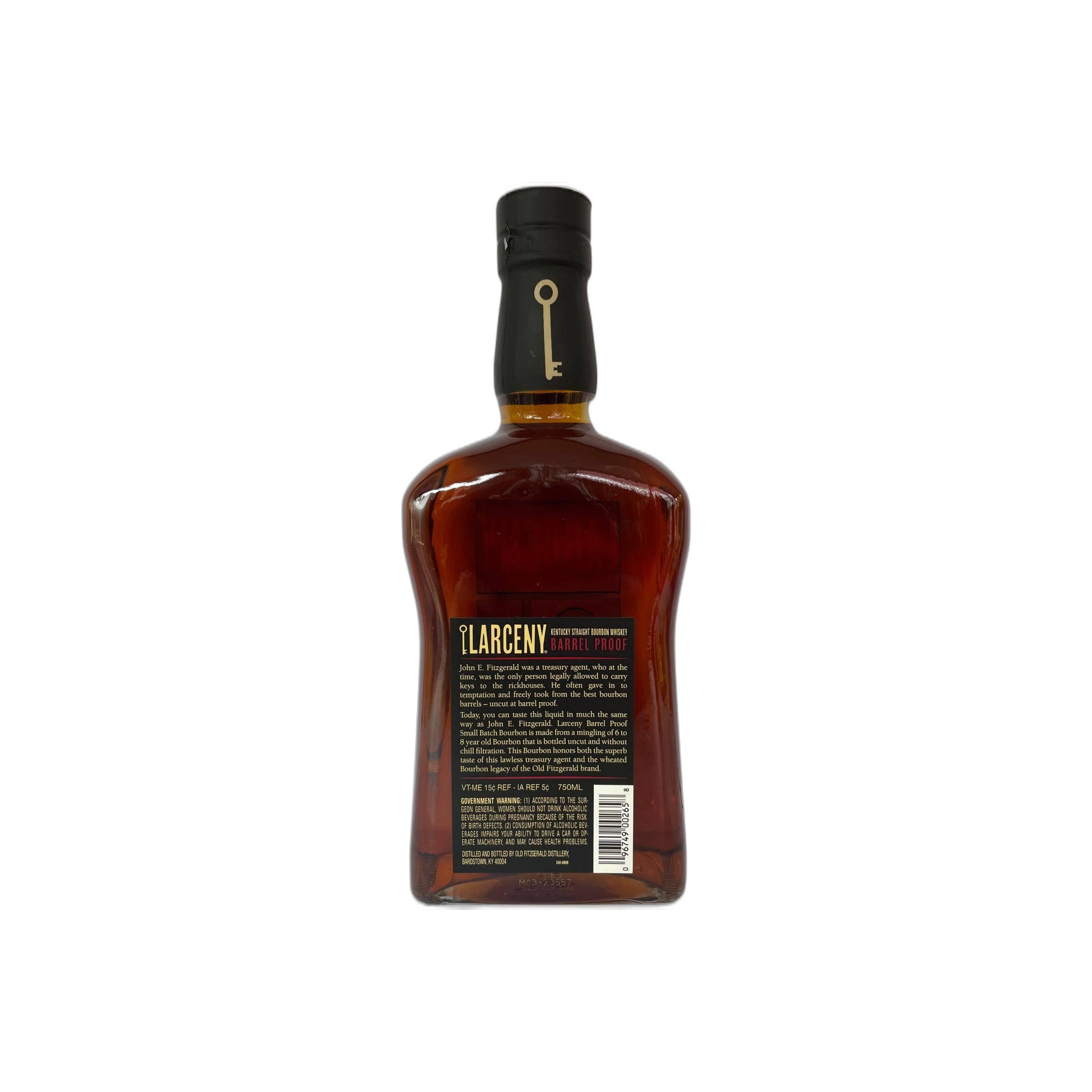 John E. Fitzgerald Larceny Barrel Proof 2