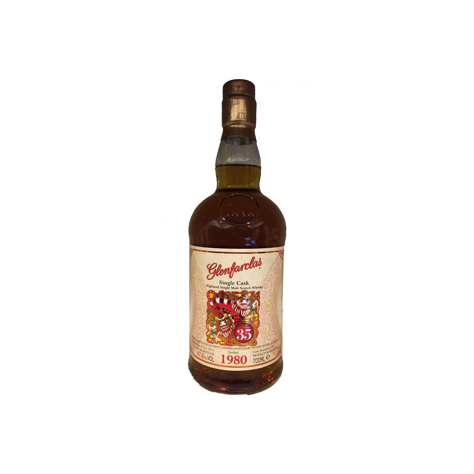 Glenfarclas Single Cask 1980 35 Years Single Malt Whisky