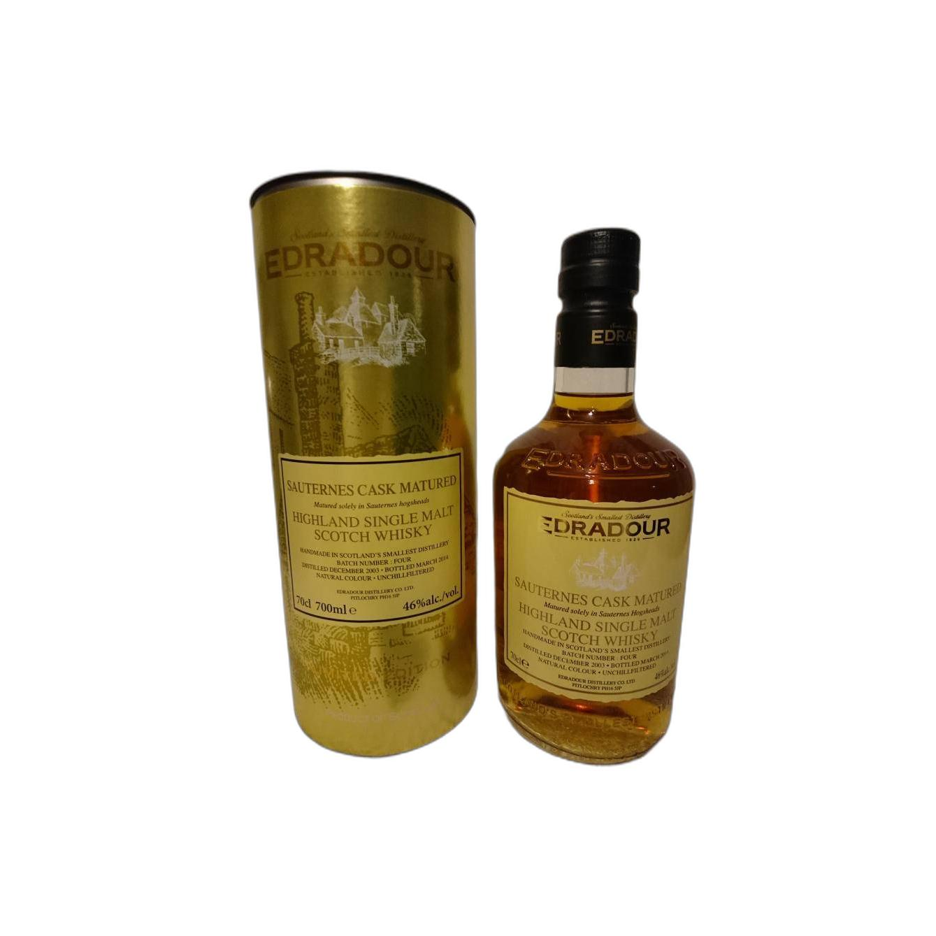 Edradour 2003 10 Years Single Malt Whisky 3