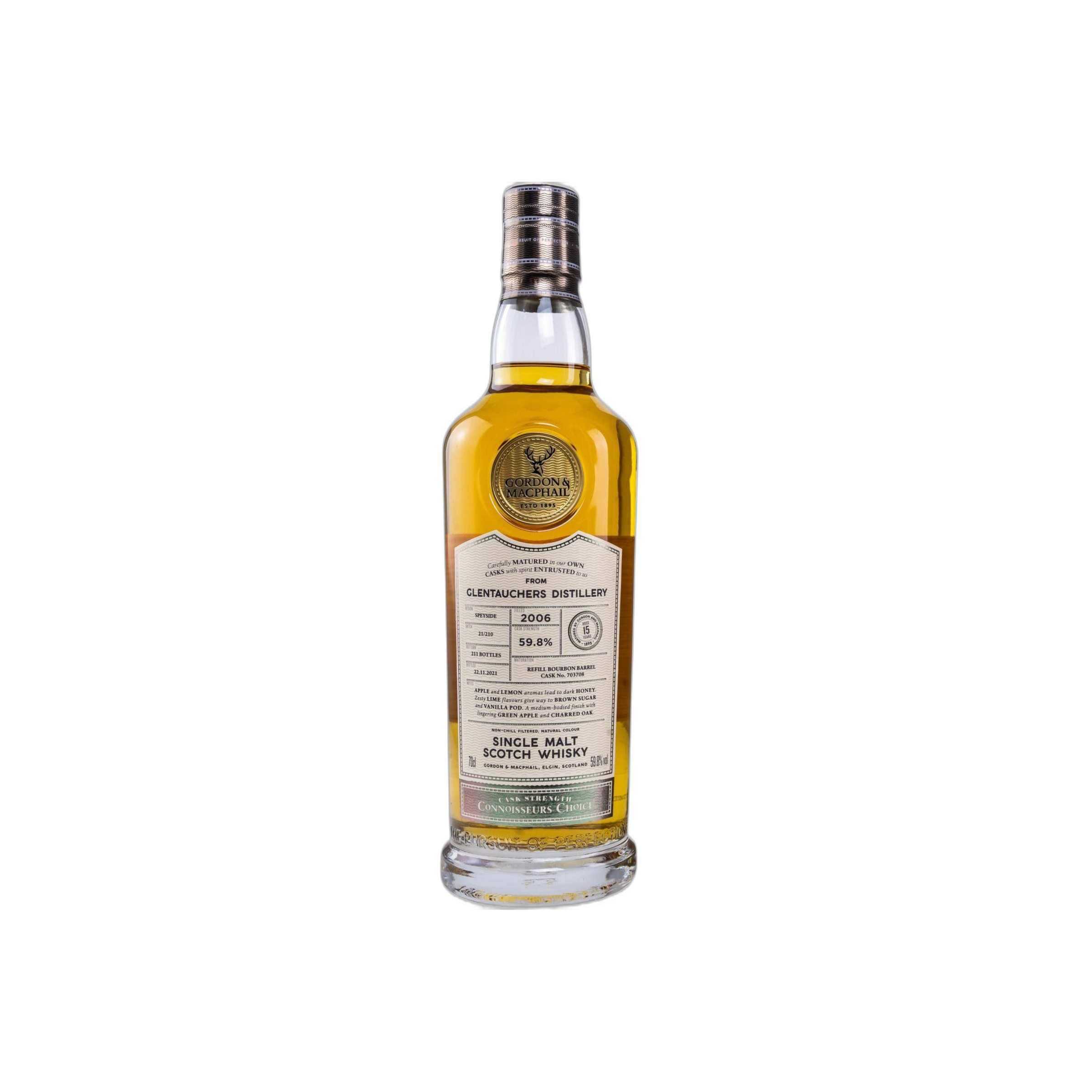 Glentauchers Connoisseurs Choice - Cask Strength 2006 15 Years Single Malt Whisky