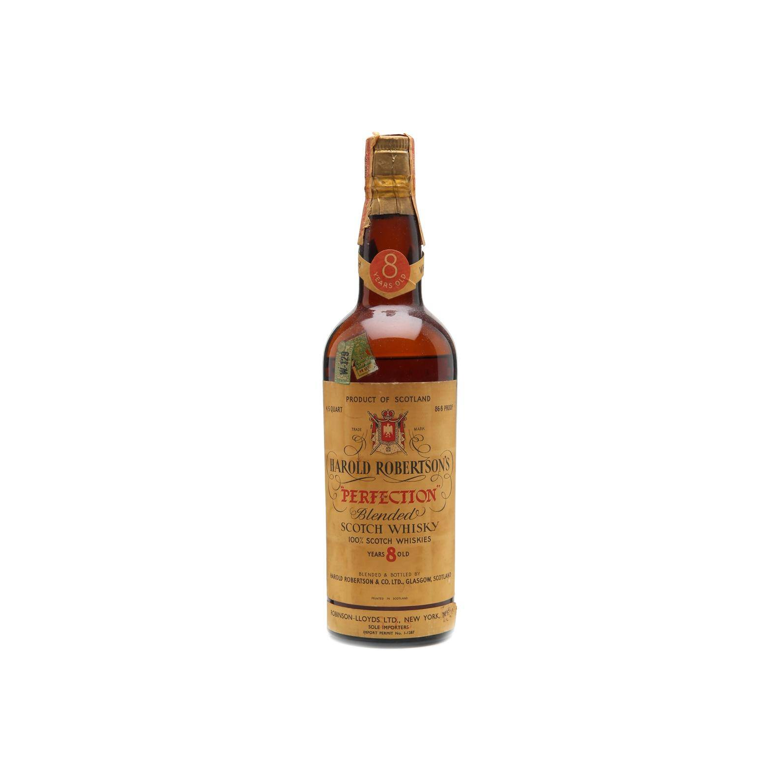 Harold Robertson's 08-year-old