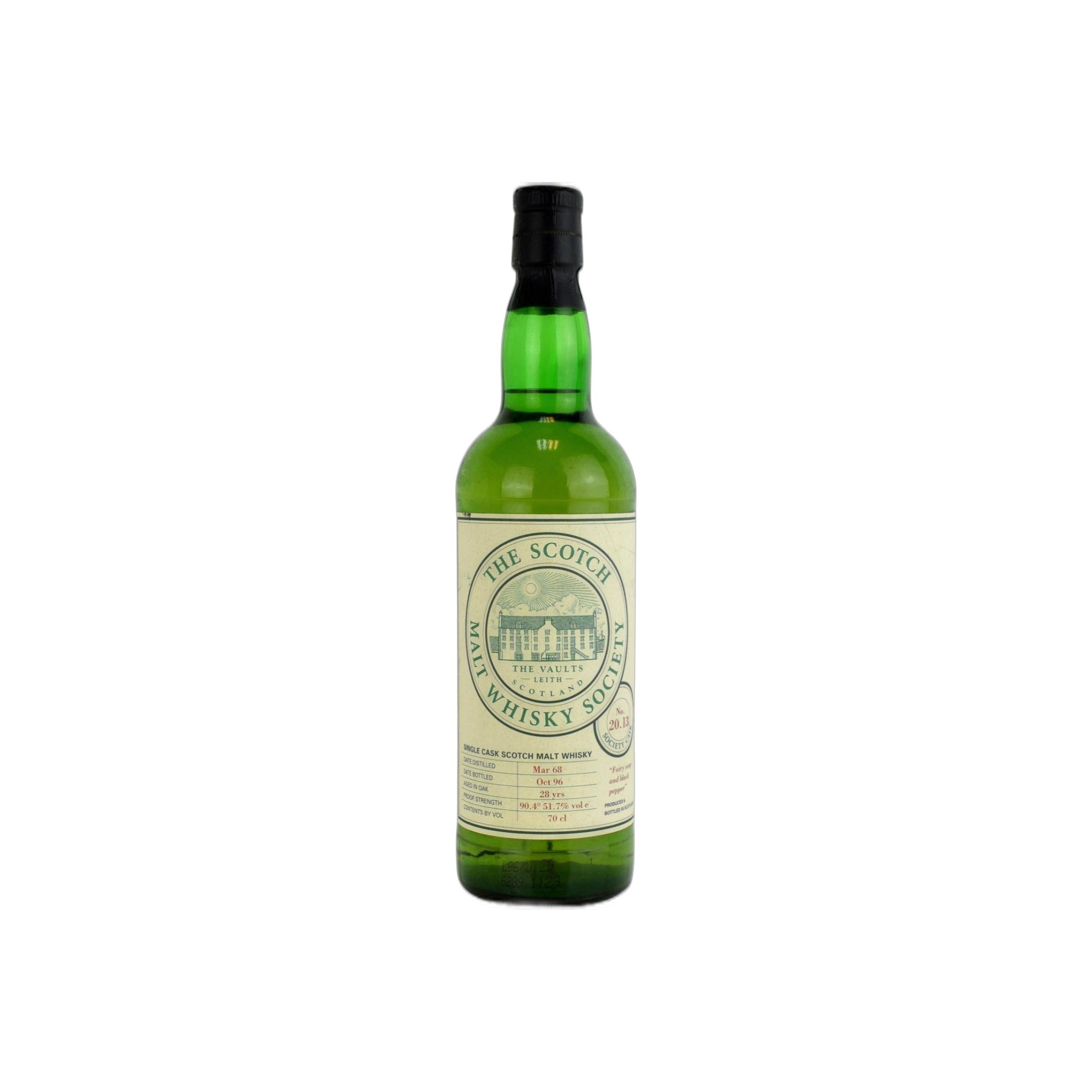 The Scotch Malt Whisky Society 1968 28 Years Single Malt Whisky