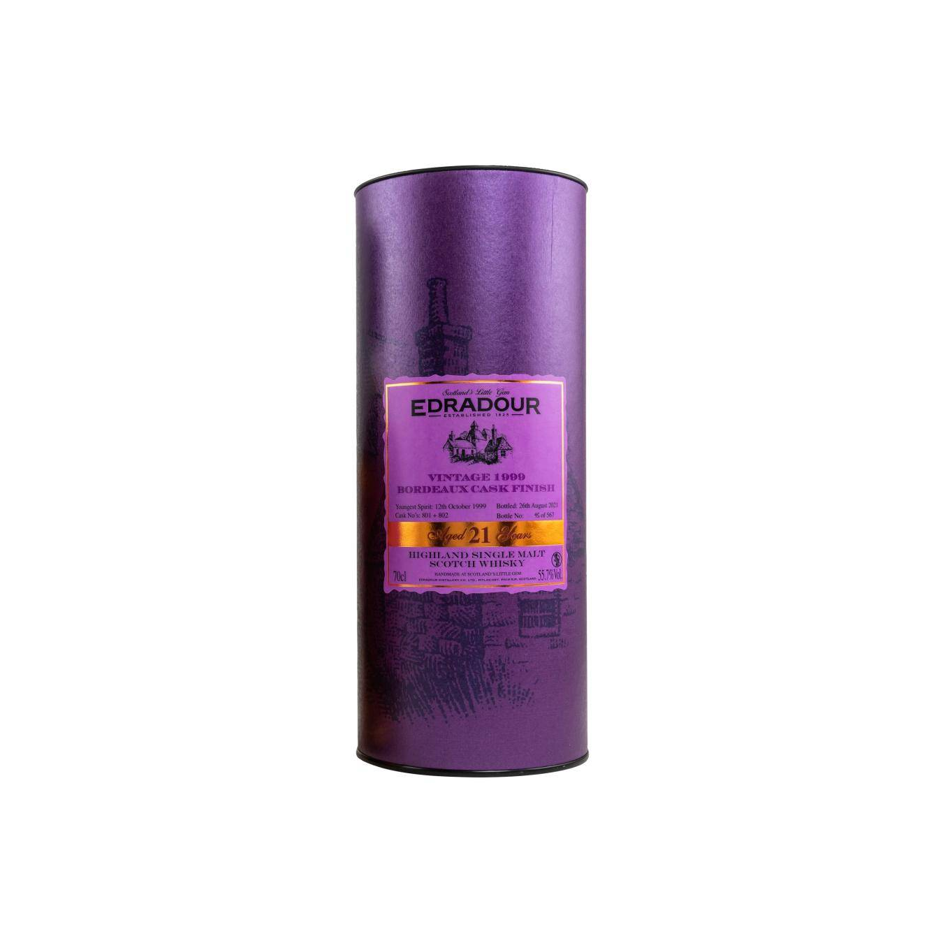 Edradour 1999 21 Years Single Malt Whisky 3