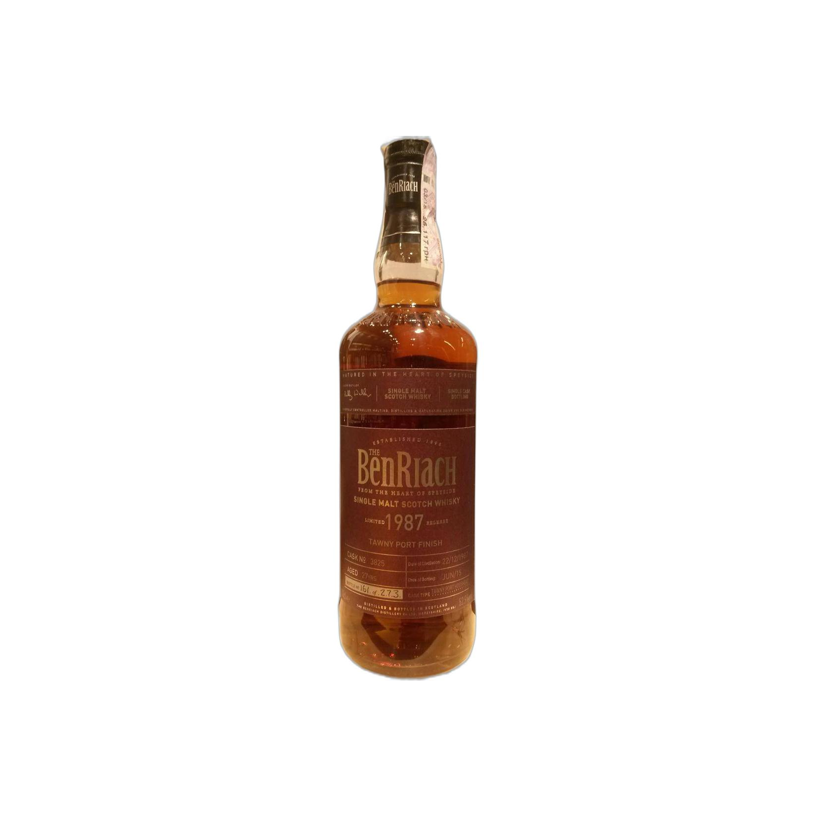 BenRiach 1987 27 Years Single Malt Whisky