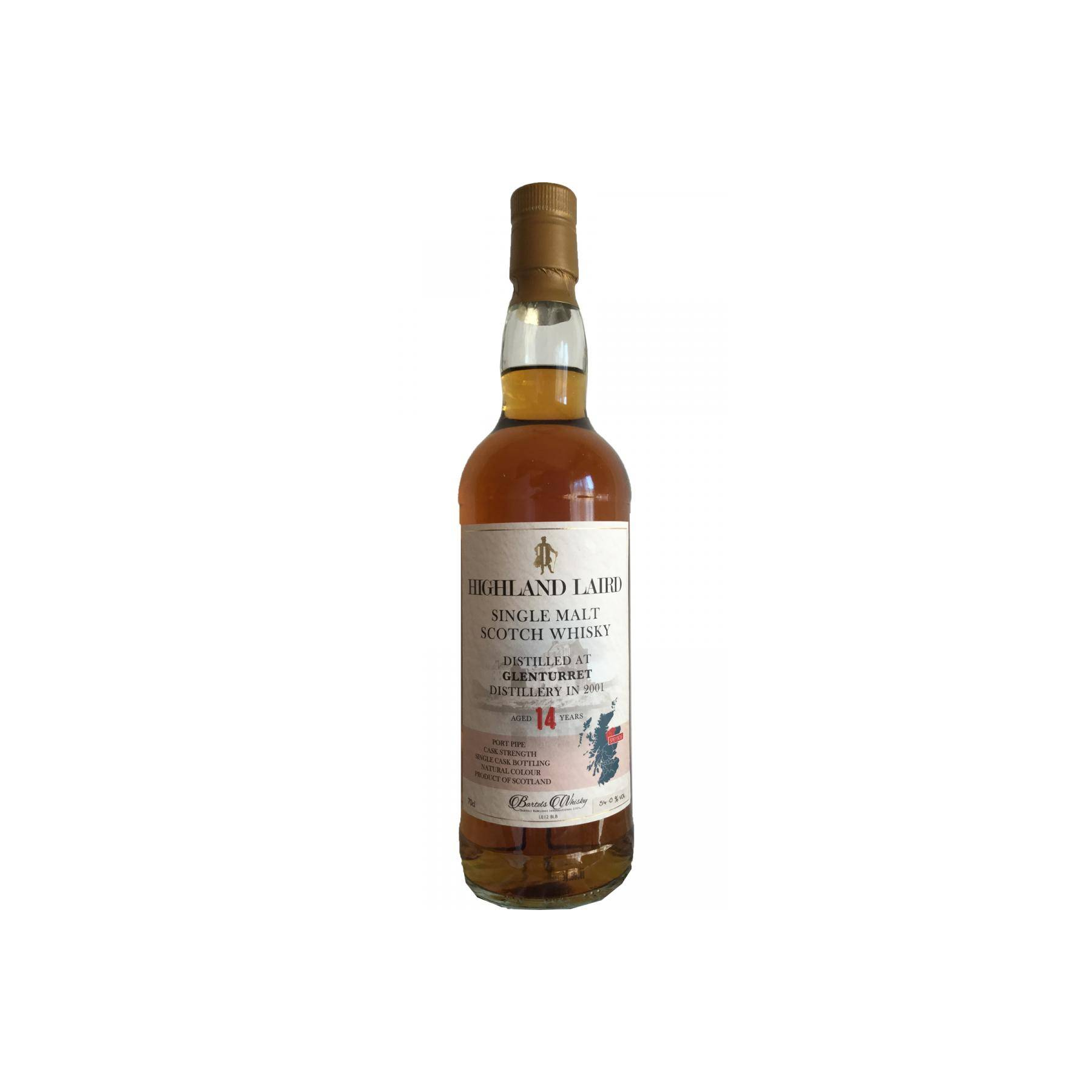 The Glenturret 2001 14 Years Single Malt Whisky