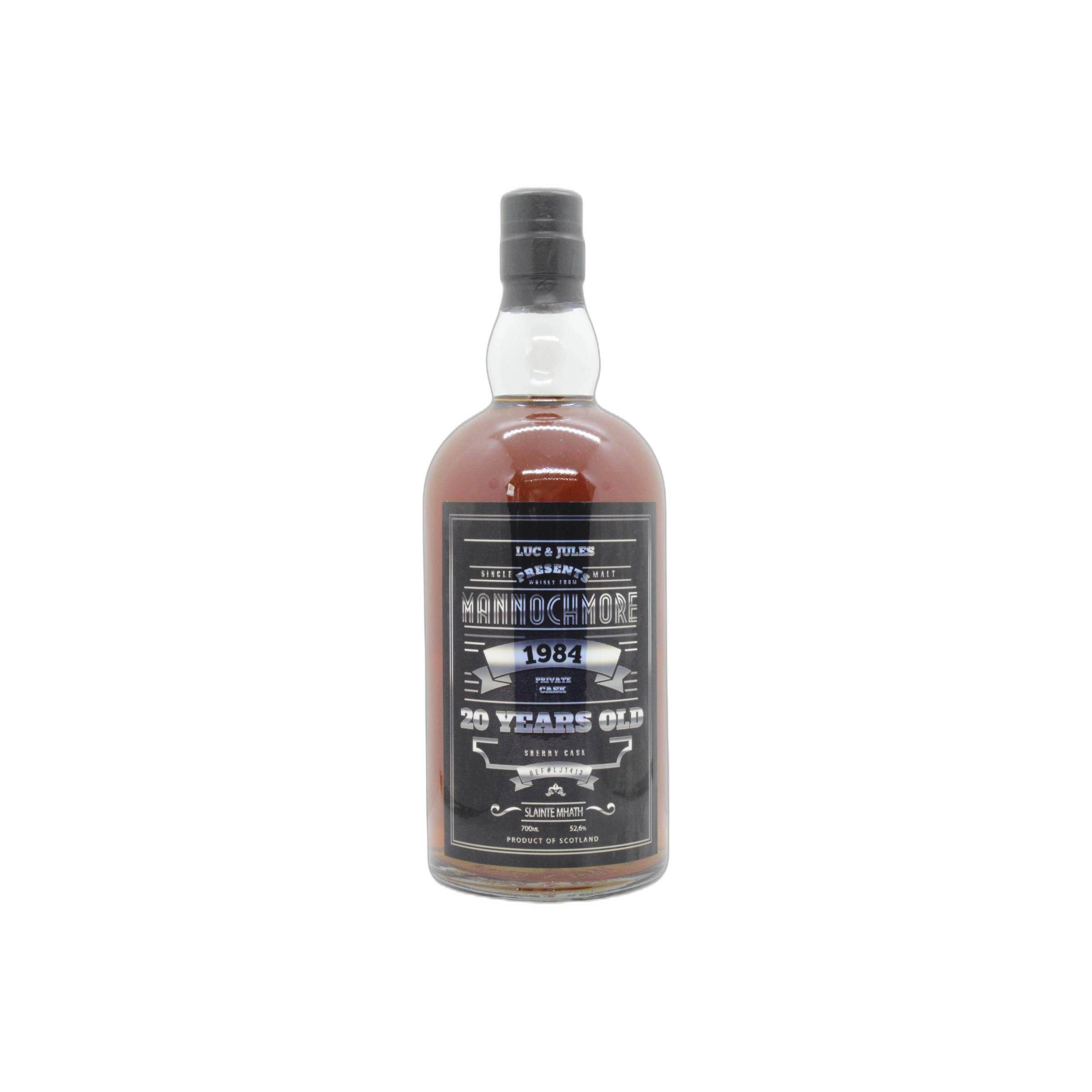Mannochmore 1984 20 Years Single Malt Whisky