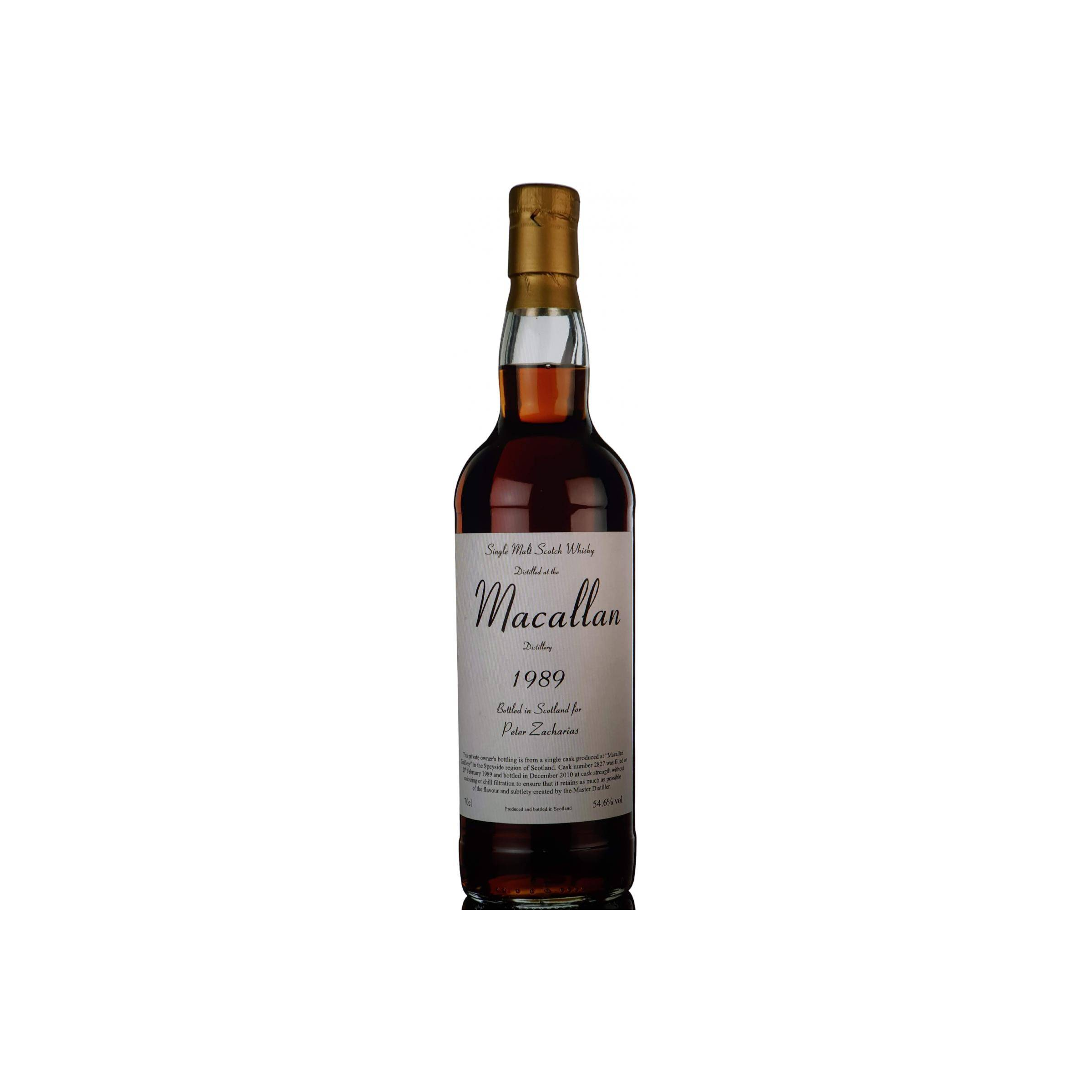 The Macallan Private Bottling 1989 21 Years Single Malt Whisky