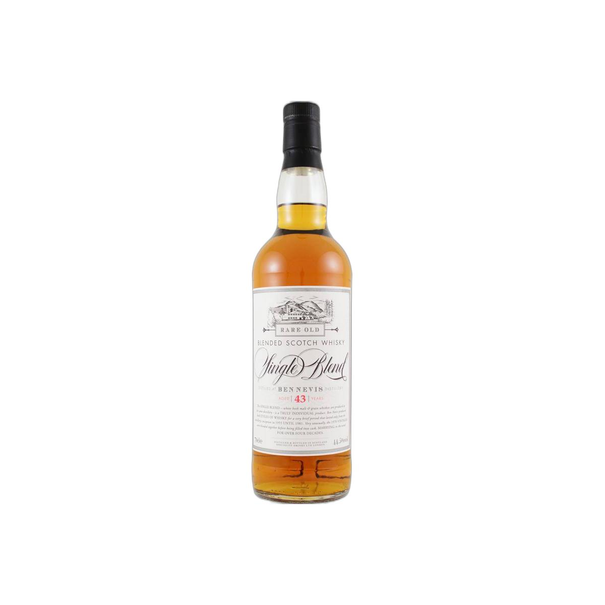 Ben Nevis 1970 43 Years Blended Whisky