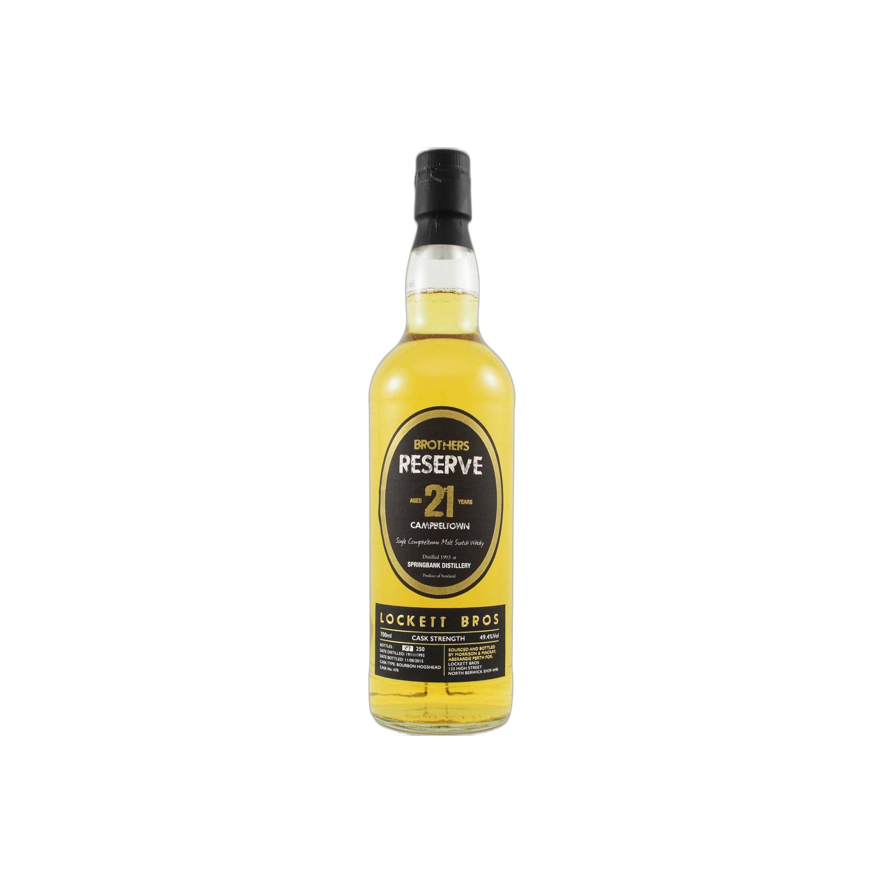 Springbank 1993 21 Years Single Malt Whisky