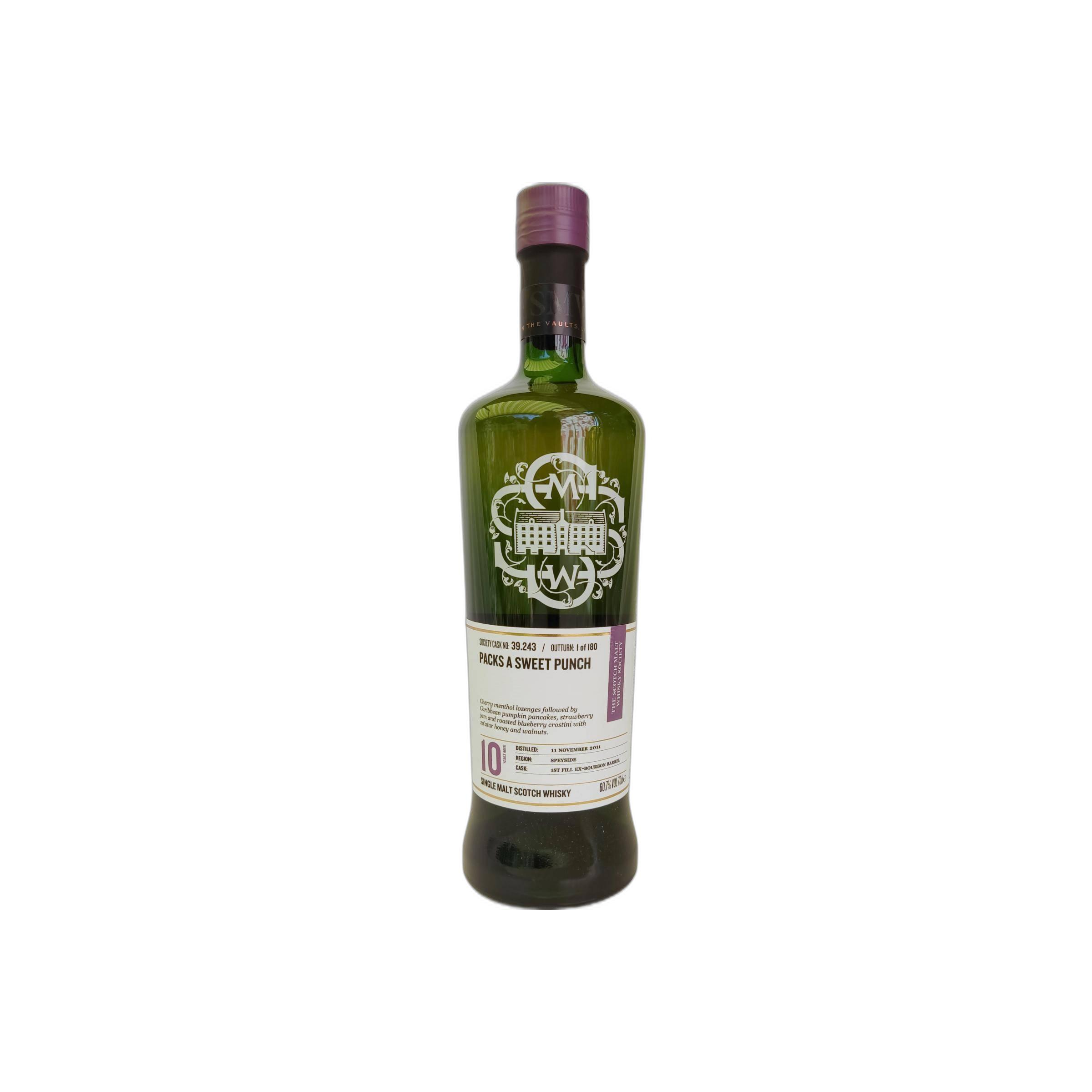 The Scotch Malt Whisky Society 2011 10 Years Single Malt Whisky