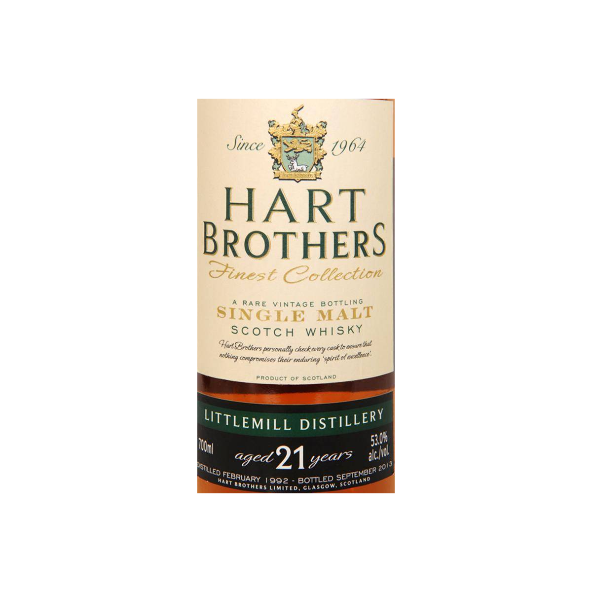 Littlemill Finest Collection 1992 21 Years Single Malt Whisky 3