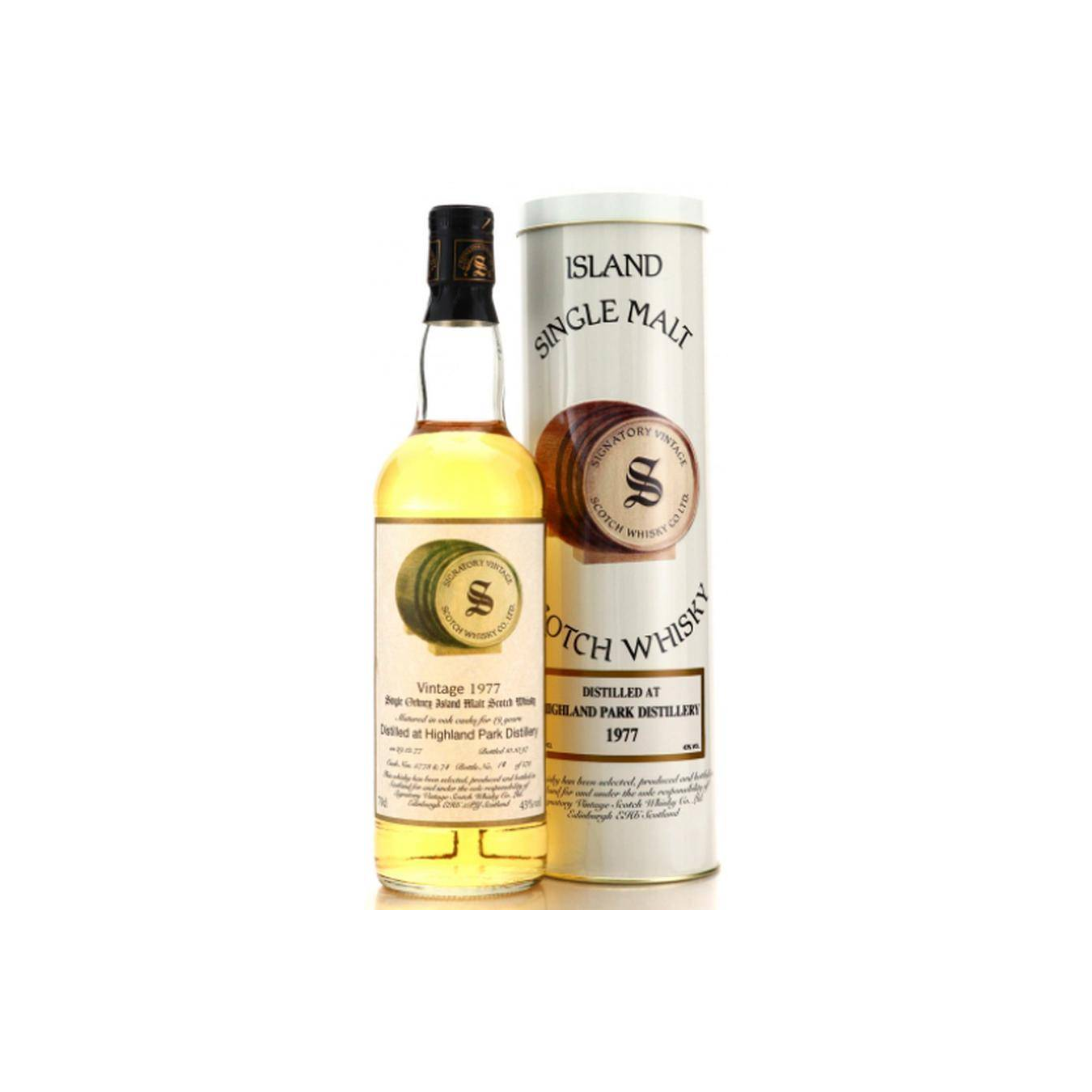 Highland Park Vintage Collection 1977 19 Years Single Malt Whisky