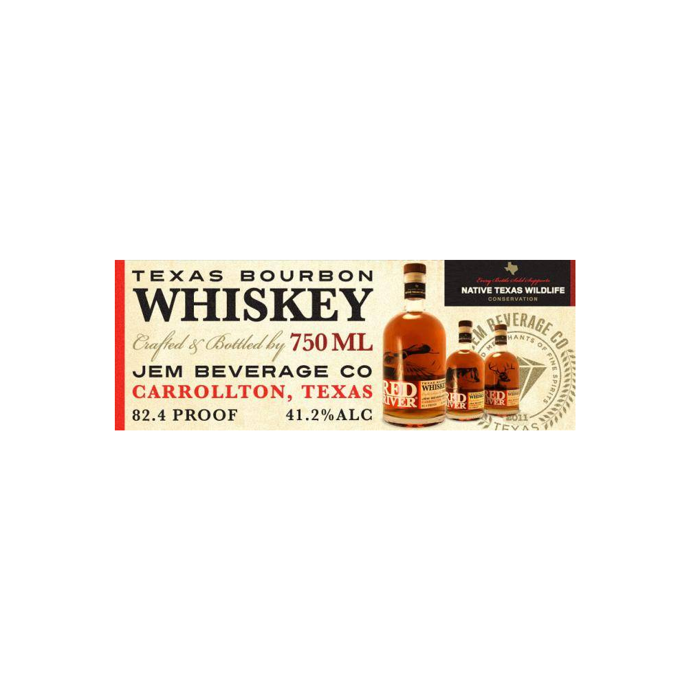 Red River Texas Bourbon Whiskey