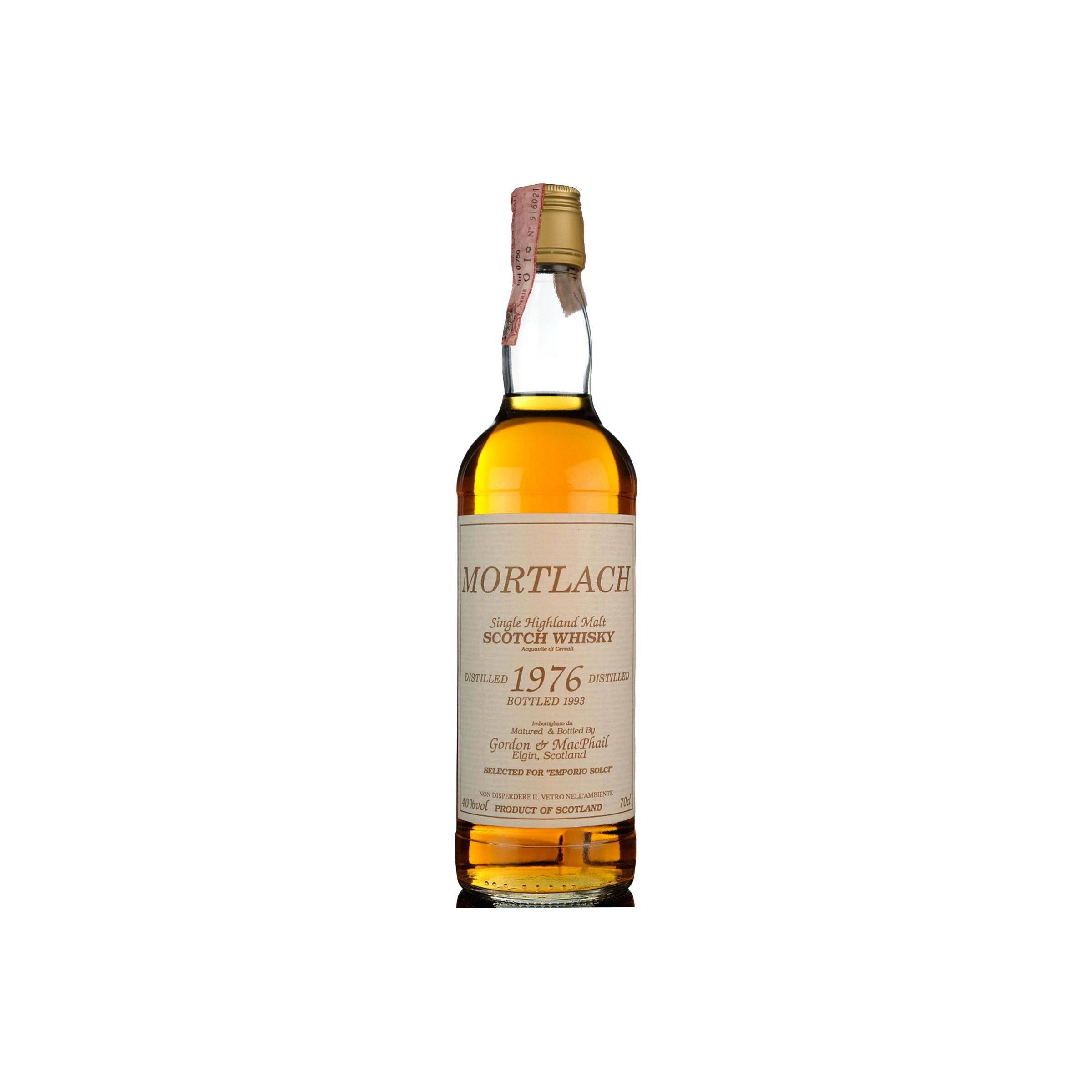 Mortlach 1976 17 Years Single Malt Whisky