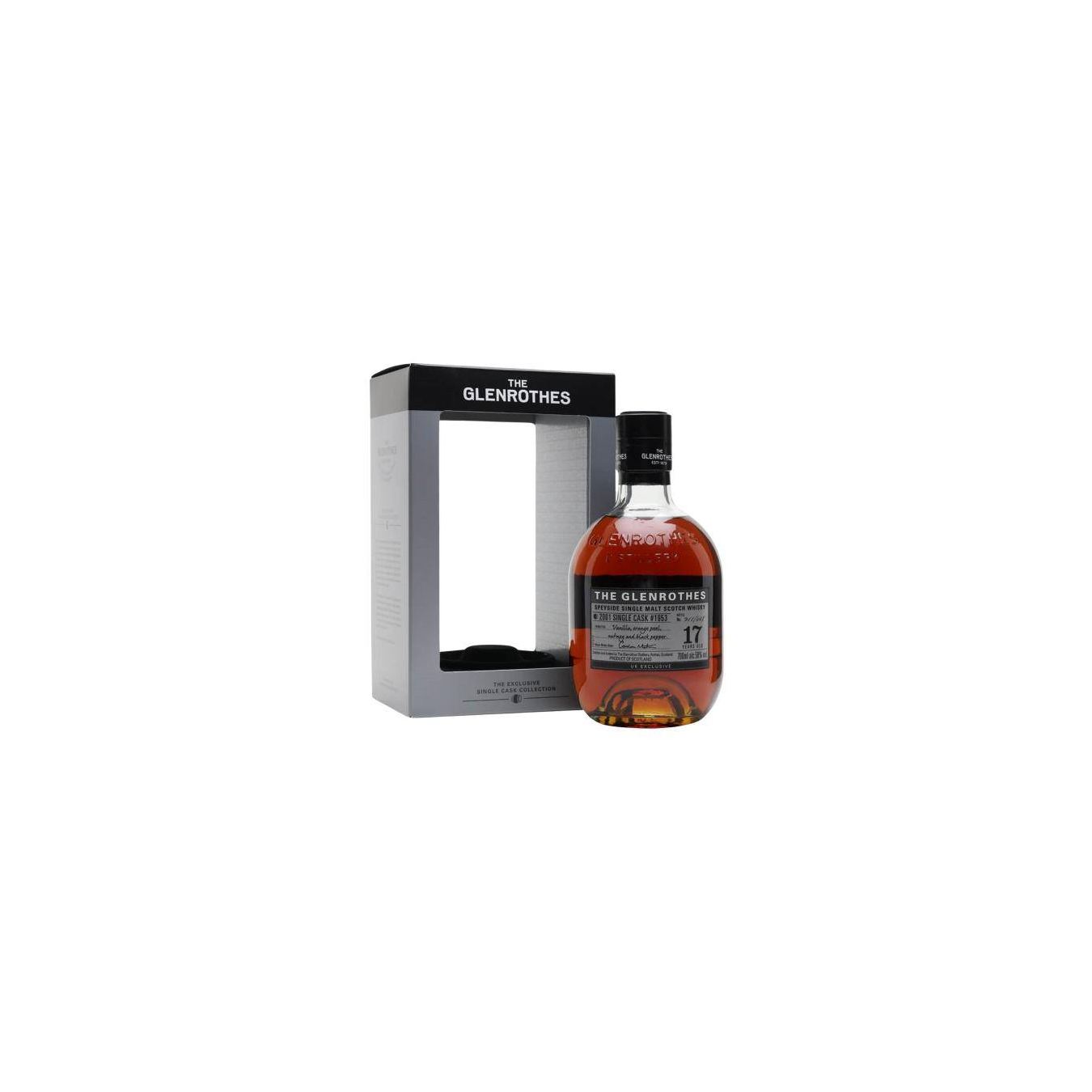 The Glenrothes Single Cask 2001 17 Years Single Malt Whisky