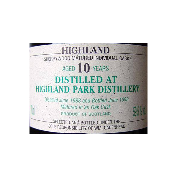 Highland Park Authentic Collection 1988 10 Years Single Malt Whisky 2