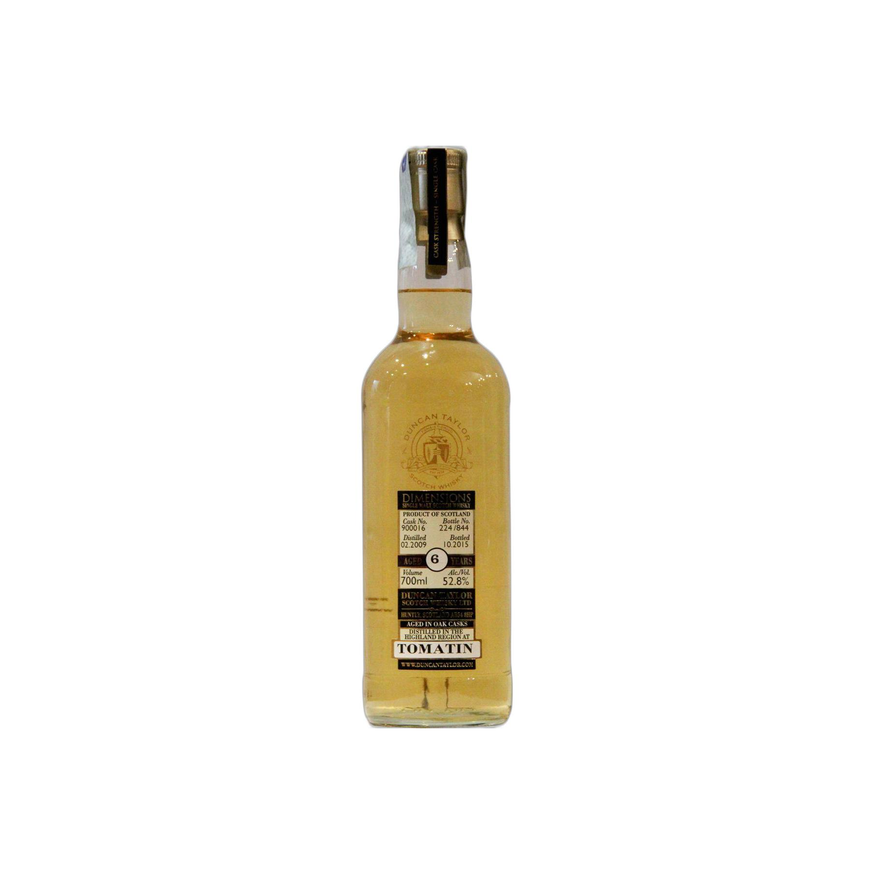 Tomatin Dimensions 2009 6 Years Single Malt Whisky