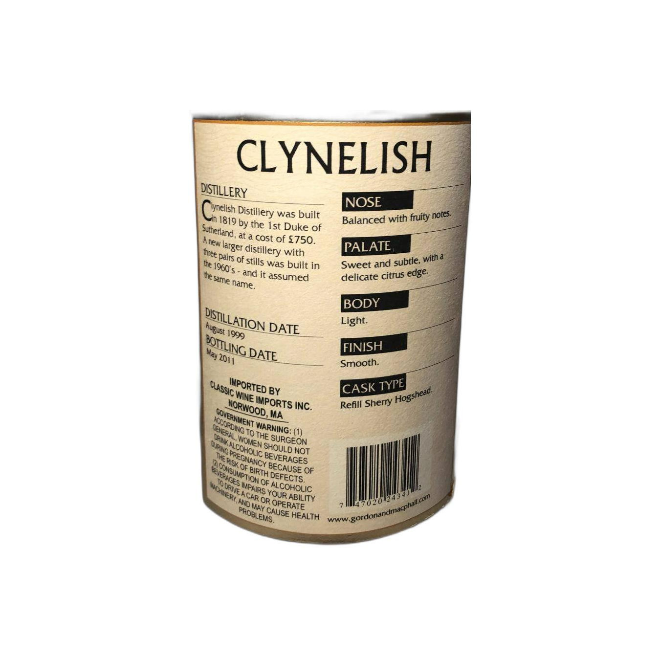 Clynelish Connoisseurs Choice 1999 11 Years Single Malt Whisky 2