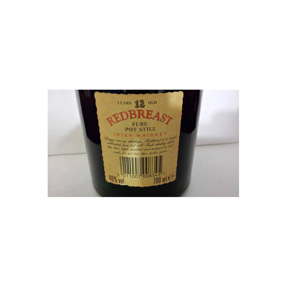 Redbreast 12 Years Single Pot Still Whisky 3