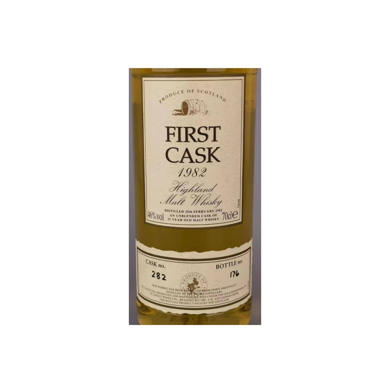 Brora 1982 21 Years Single Malt Whisky
