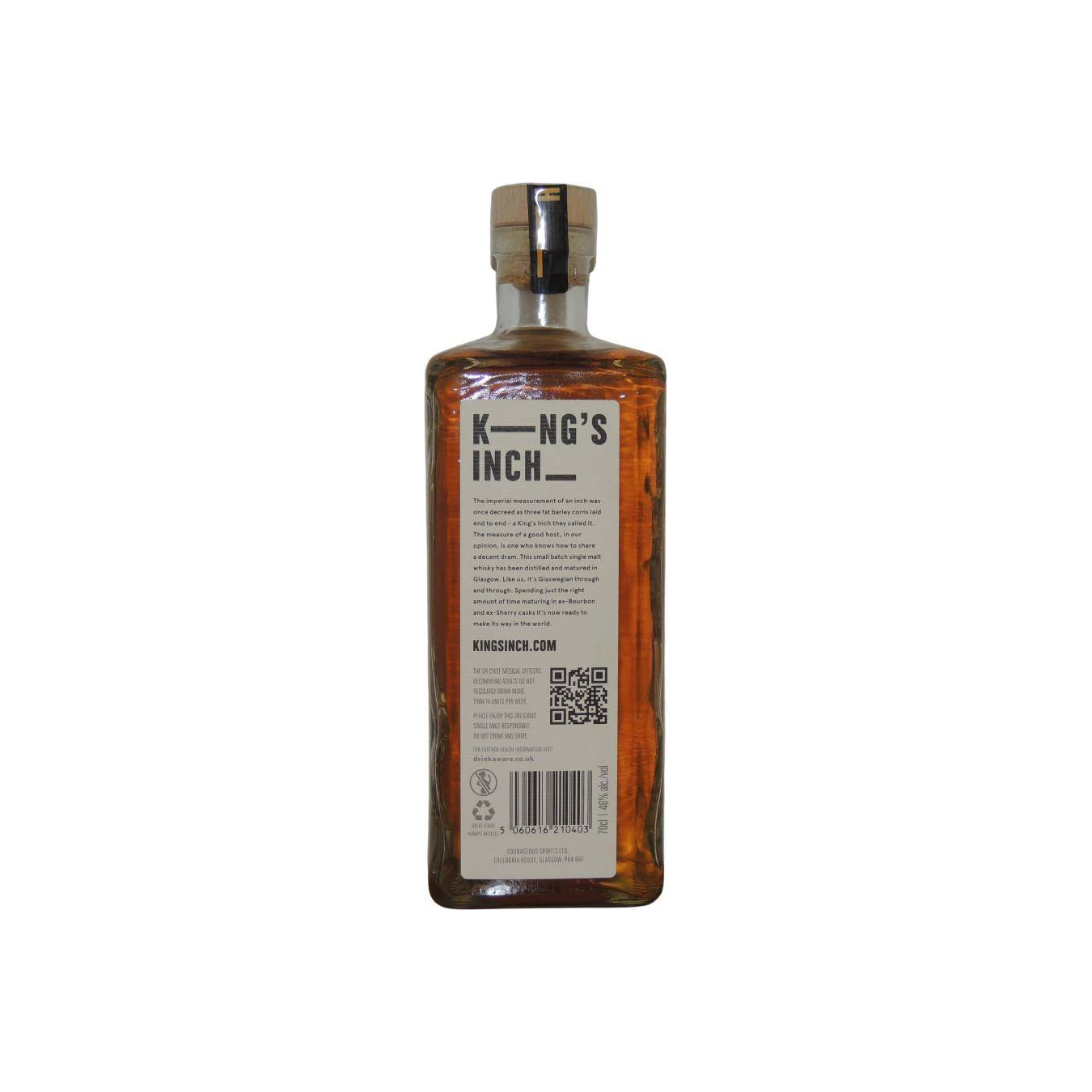 King's Inch Glasgow Single Malt Scotch Whisky 2