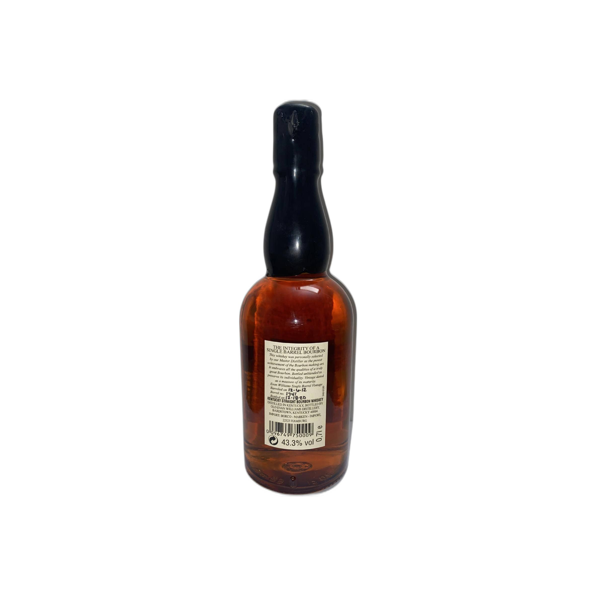 Evan Williams 2012 8 Years Bourbon Whisky 2