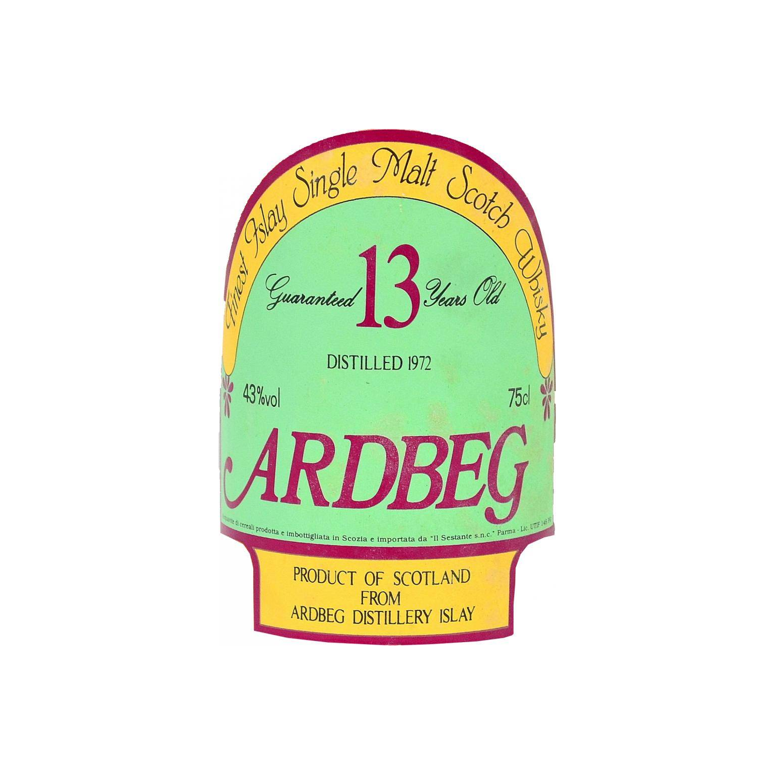 Ardbeg 1972 13 Years Single Malt Whisky 2