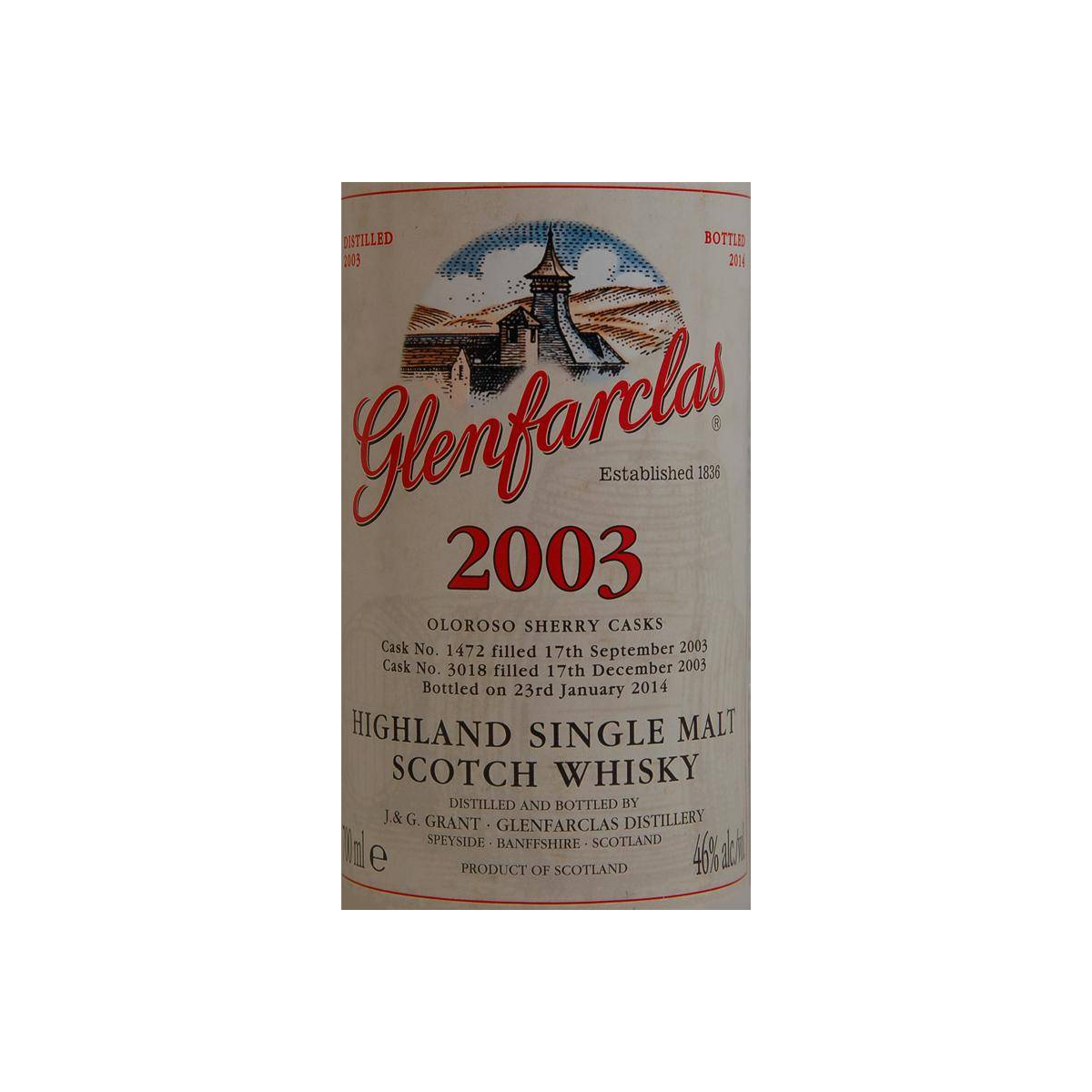 Glenfarclas 2003 10 Years Single Malt Whisky 2