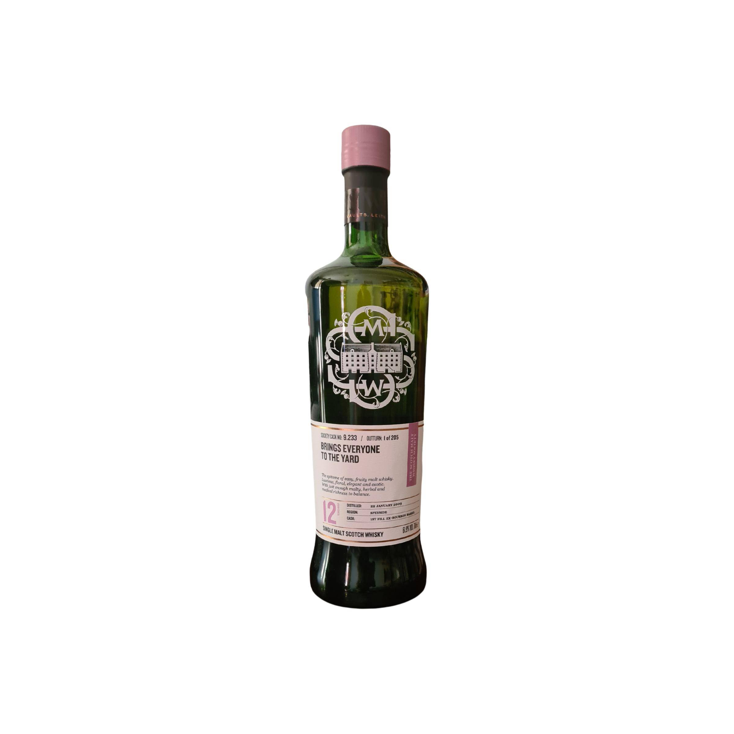 The Scotch Malt Whisky Society 2009 12 Years Single Malt Whisky