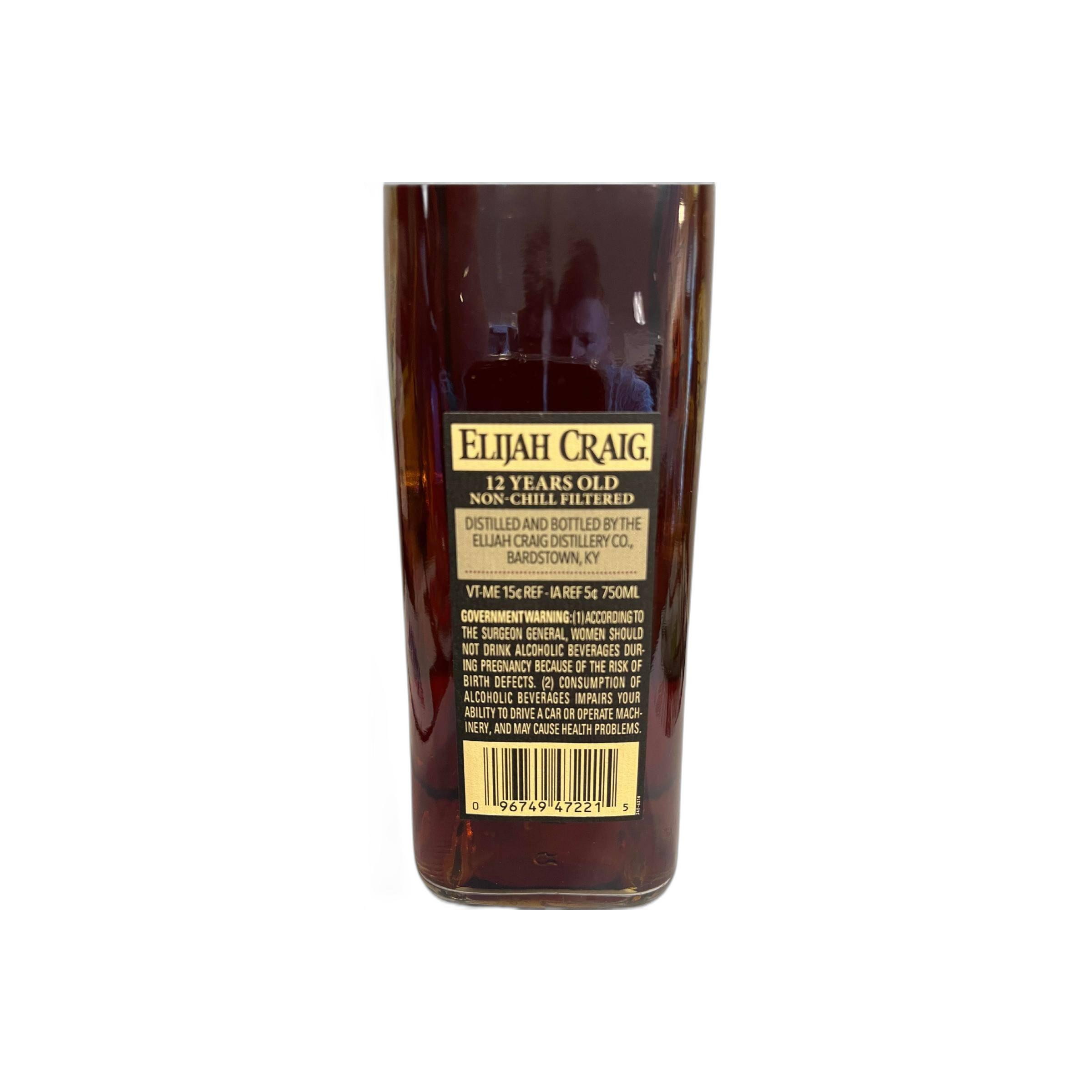 Elijah Craig 12 Years Bourbon Whisky 2