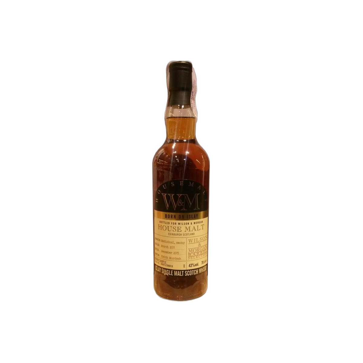 Wilson & Morgan 2011 4 Years Single Malt Whisky