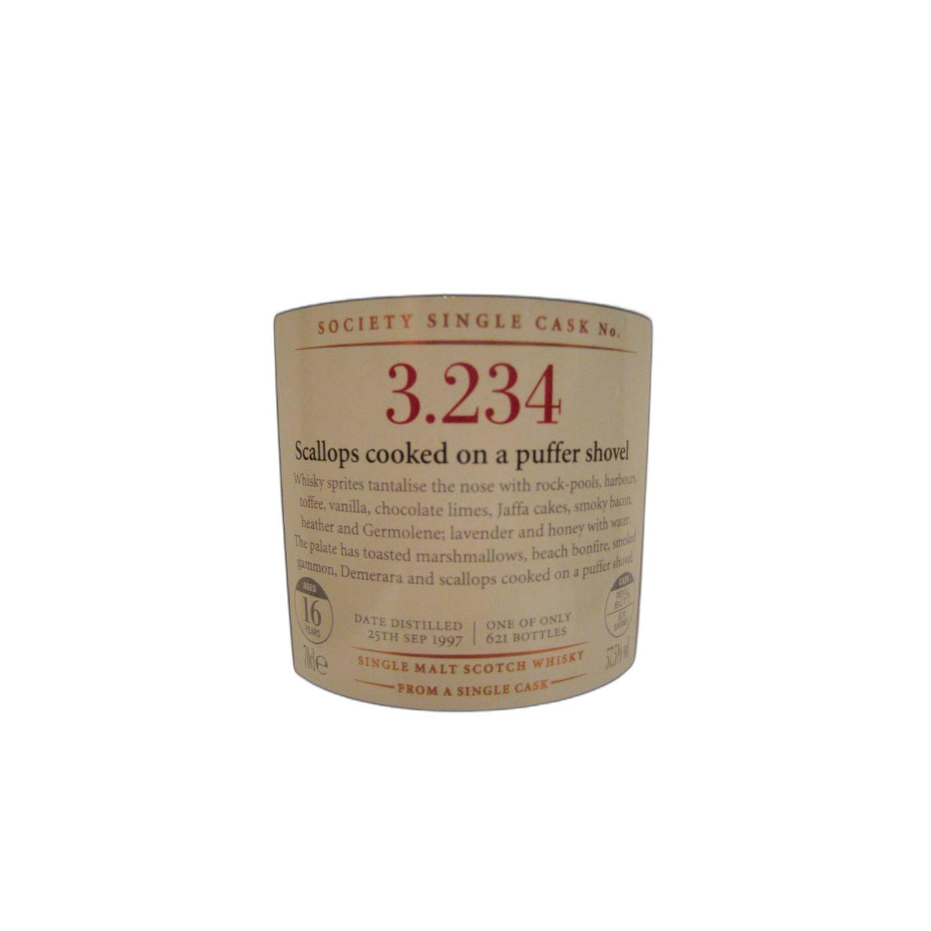 The Scotch Malt Whisky Society 1997 16 Years Single Malt Whisky 2