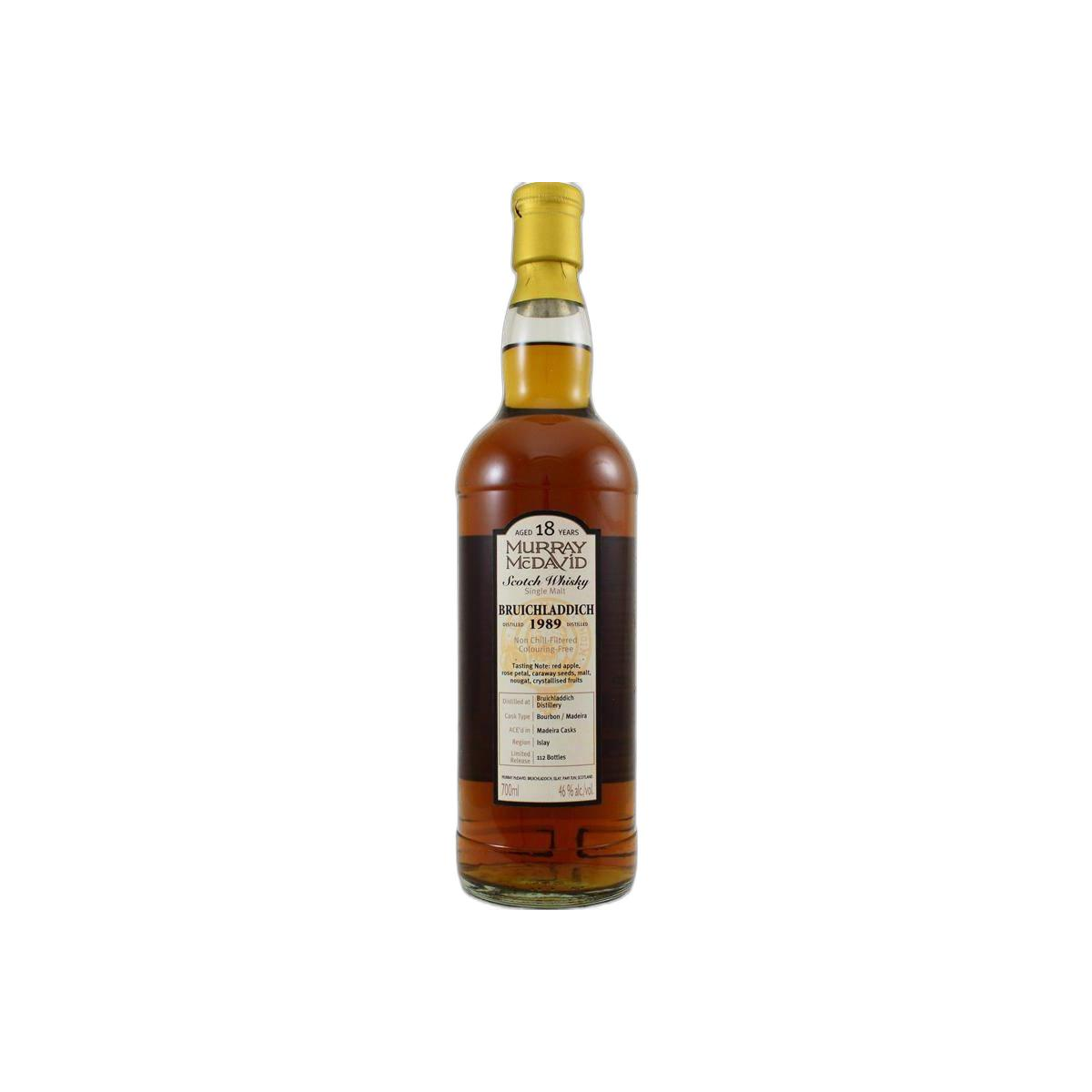 Bruichladdich 1989 18 Years Single Malt Whisky