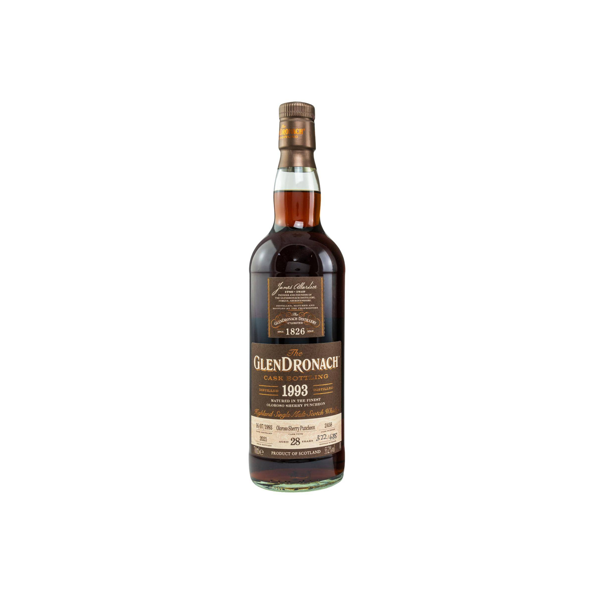 GlenDronach 1993 28 Years Single Malt Whisky