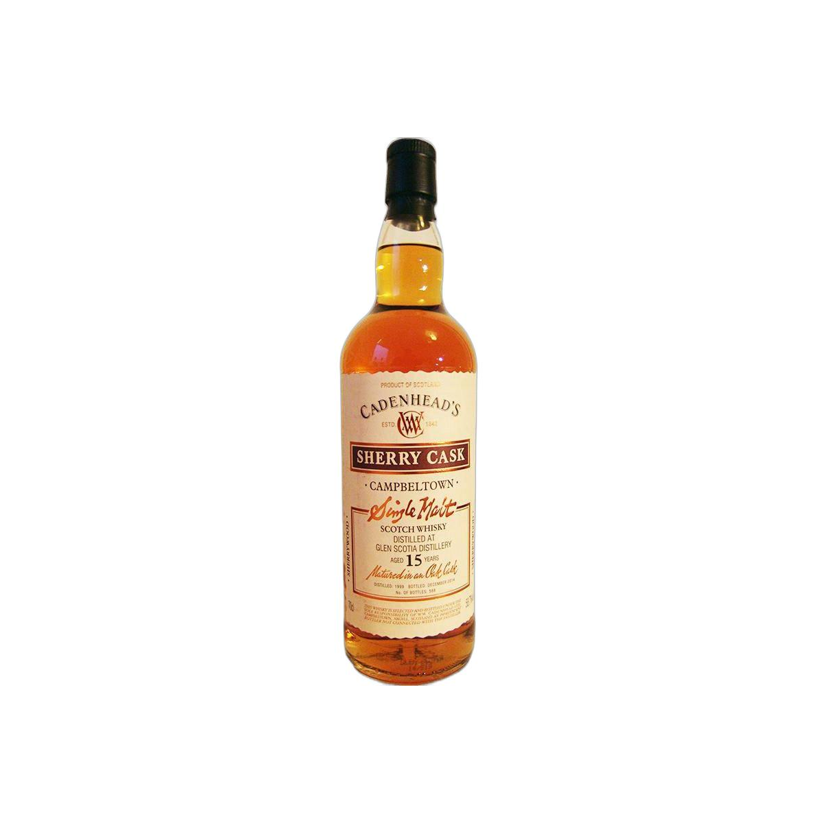 Glen Scotia 1999 15 Years Single Malt Whisky