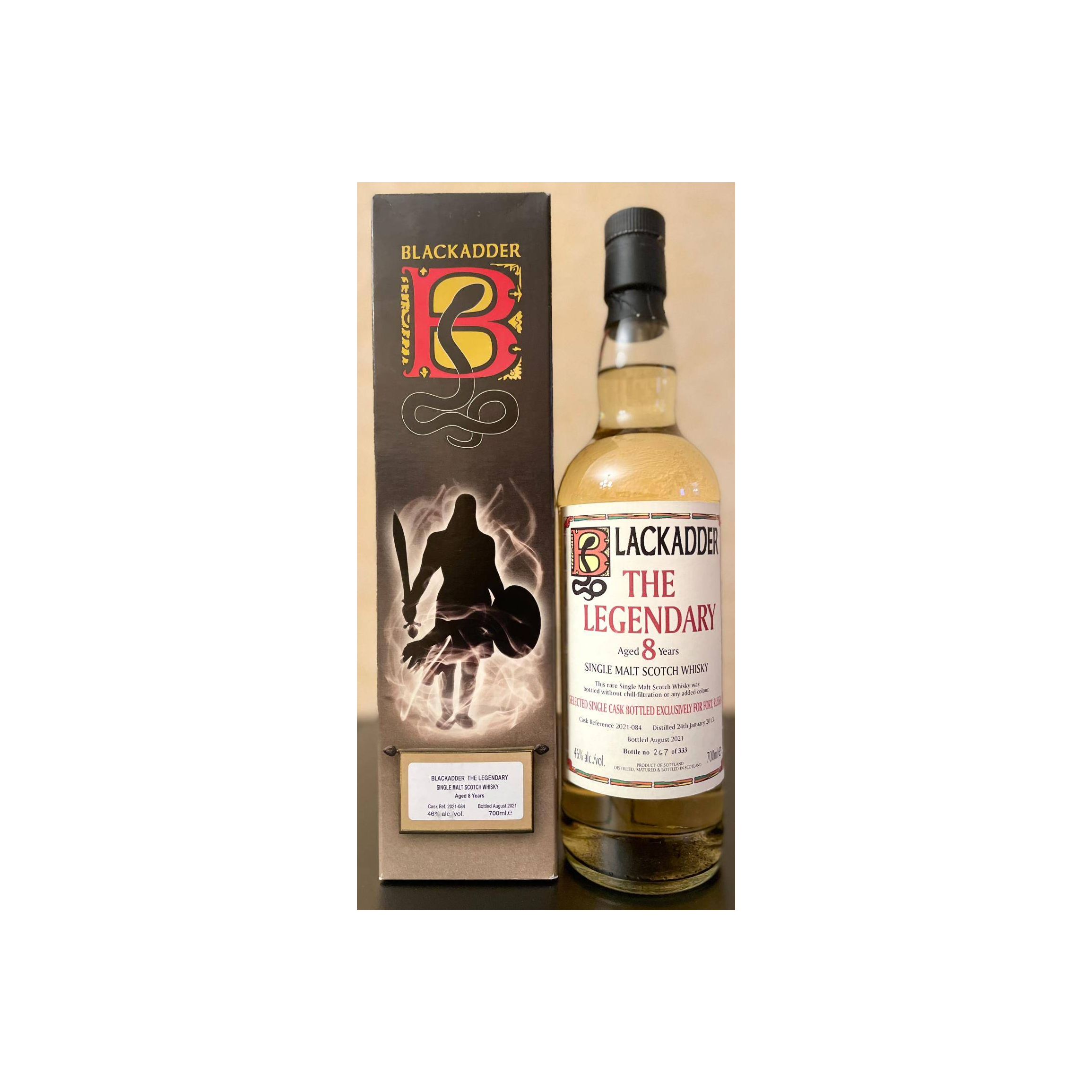 Blackadder 2013 8 Years Single Malt Whisky 2