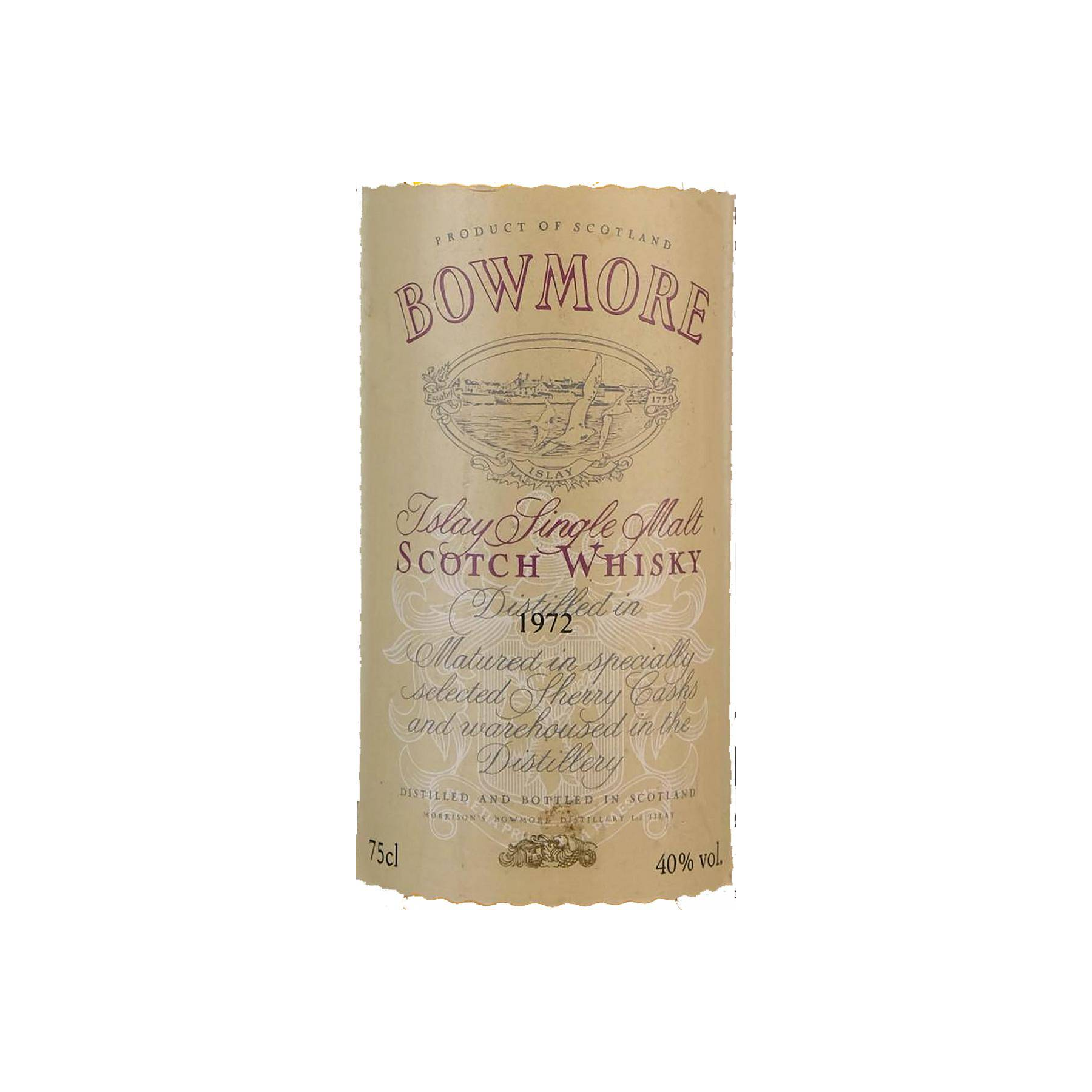 Bowmore 1972 Single Malt Whisky 3